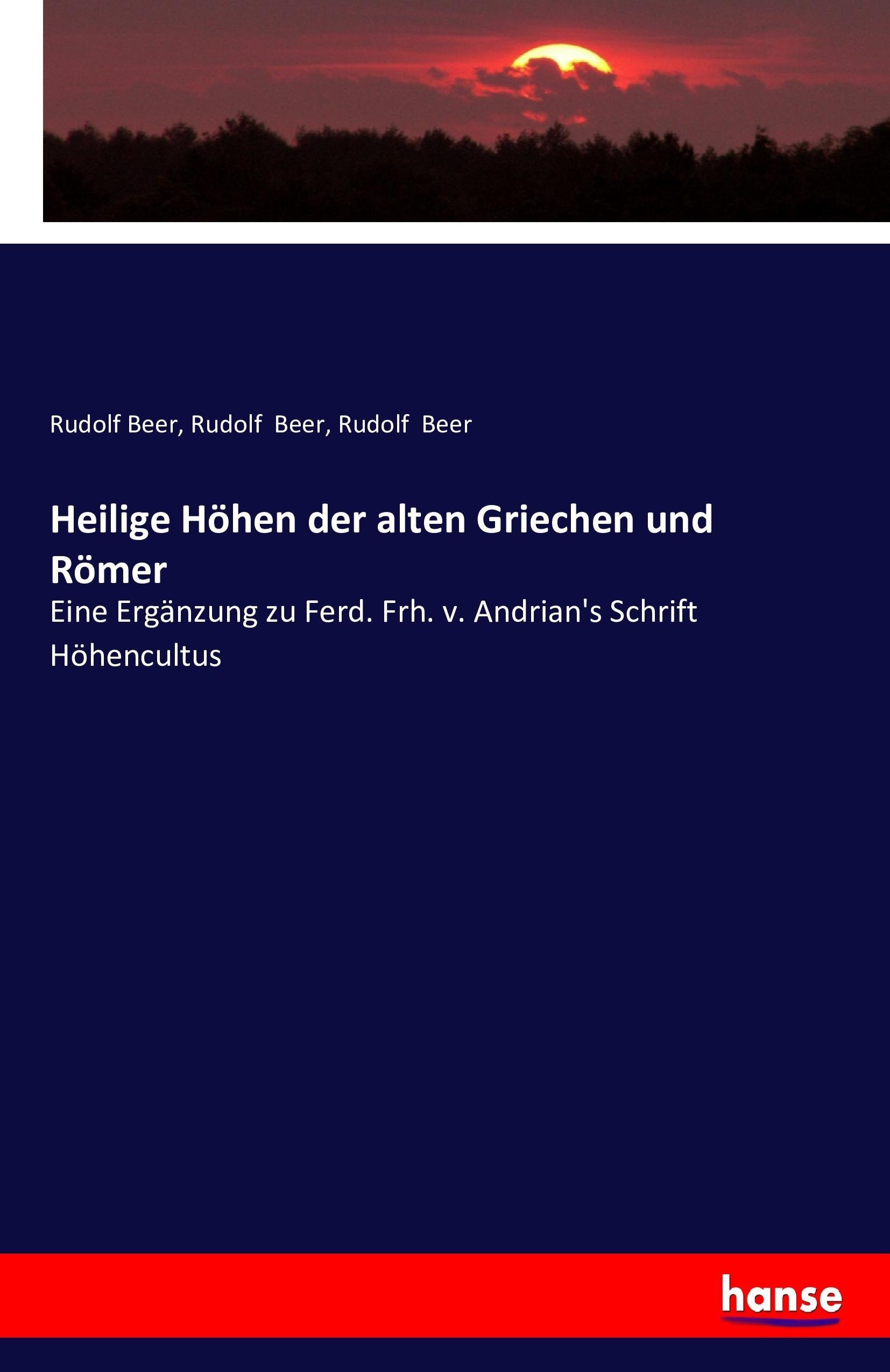 Heilige Höhen der alten Griechen und Römer