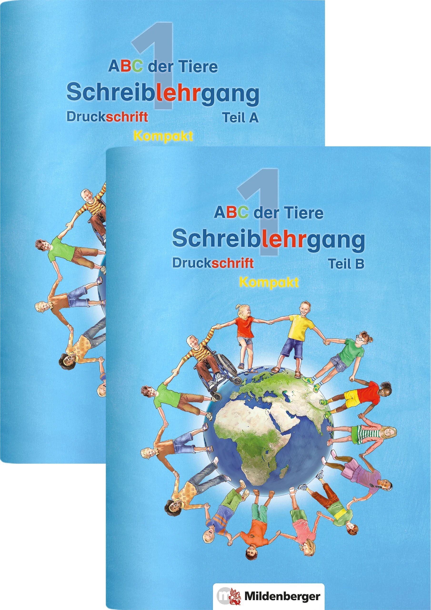 ABC der Tiere 1 - Schreiblehrgang Druckschrift, Kompakt · Neubearbeitung