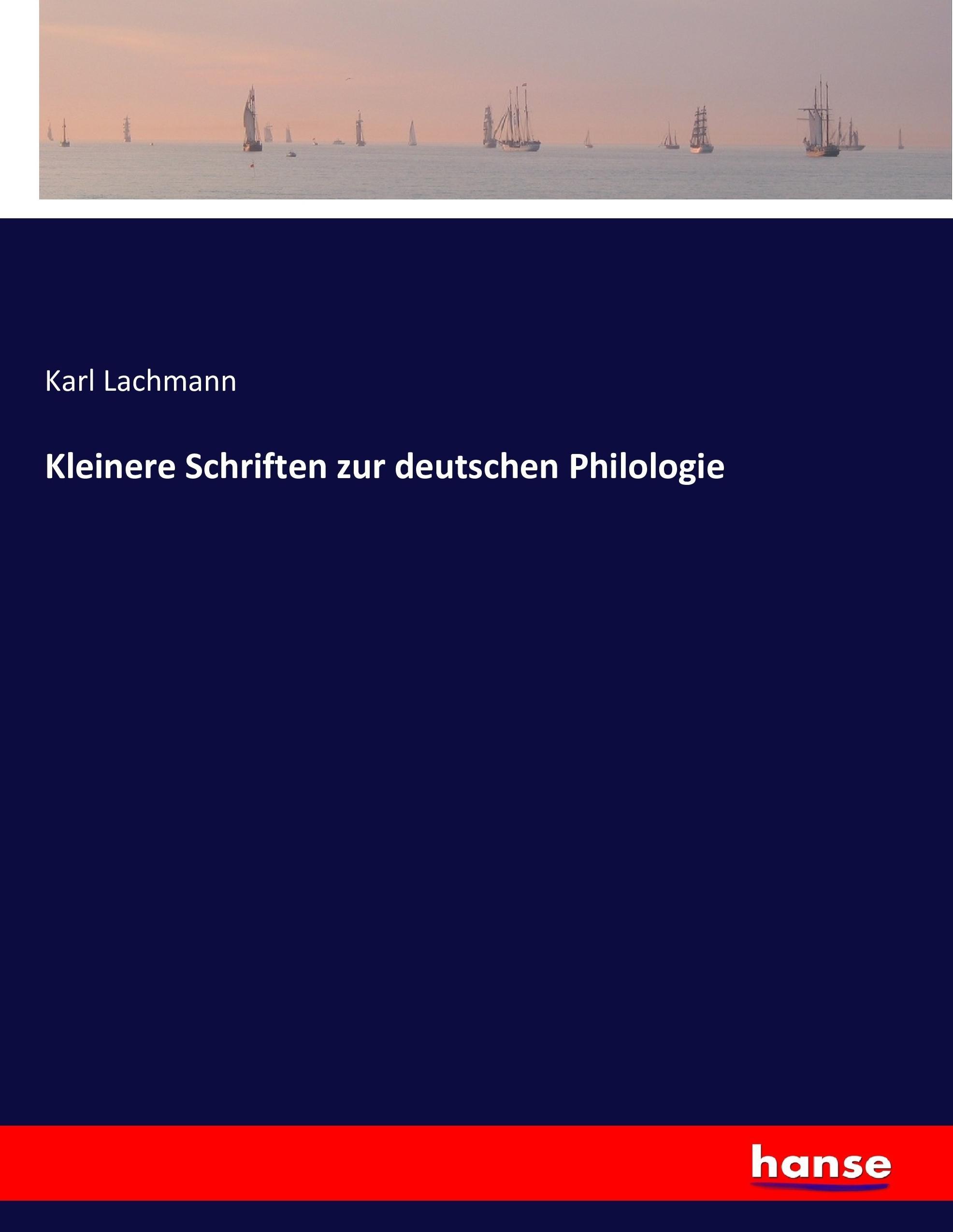 Kleinere Schriften zur deutschen Philologie