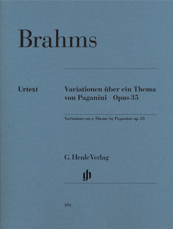 Brahms, Johannes - Paganini-Variationen op. 35