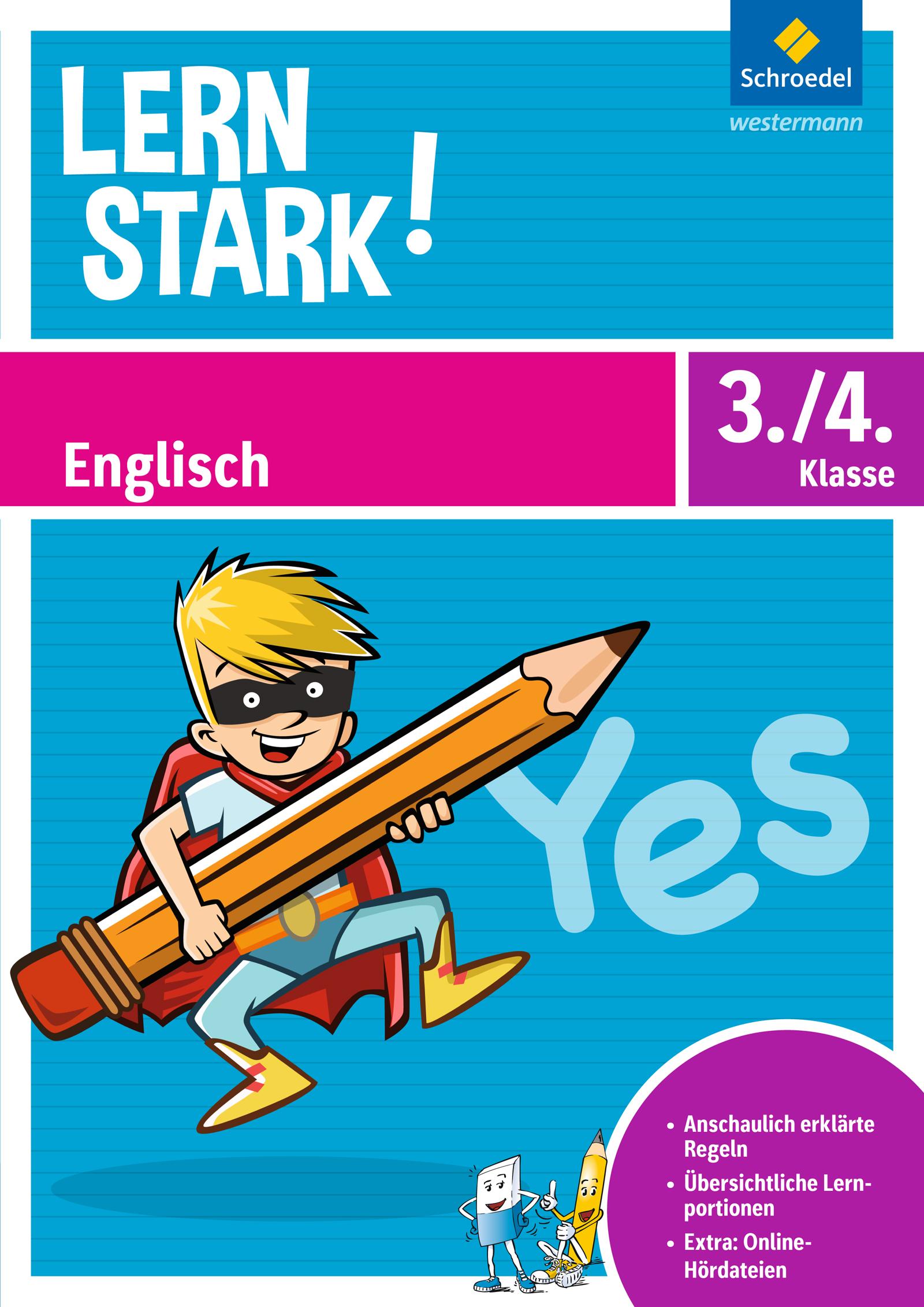 LERNSTARK - Fit in der Grundschule. Englisch Grammatik 3 / 4: Lern- und Übungsbuch