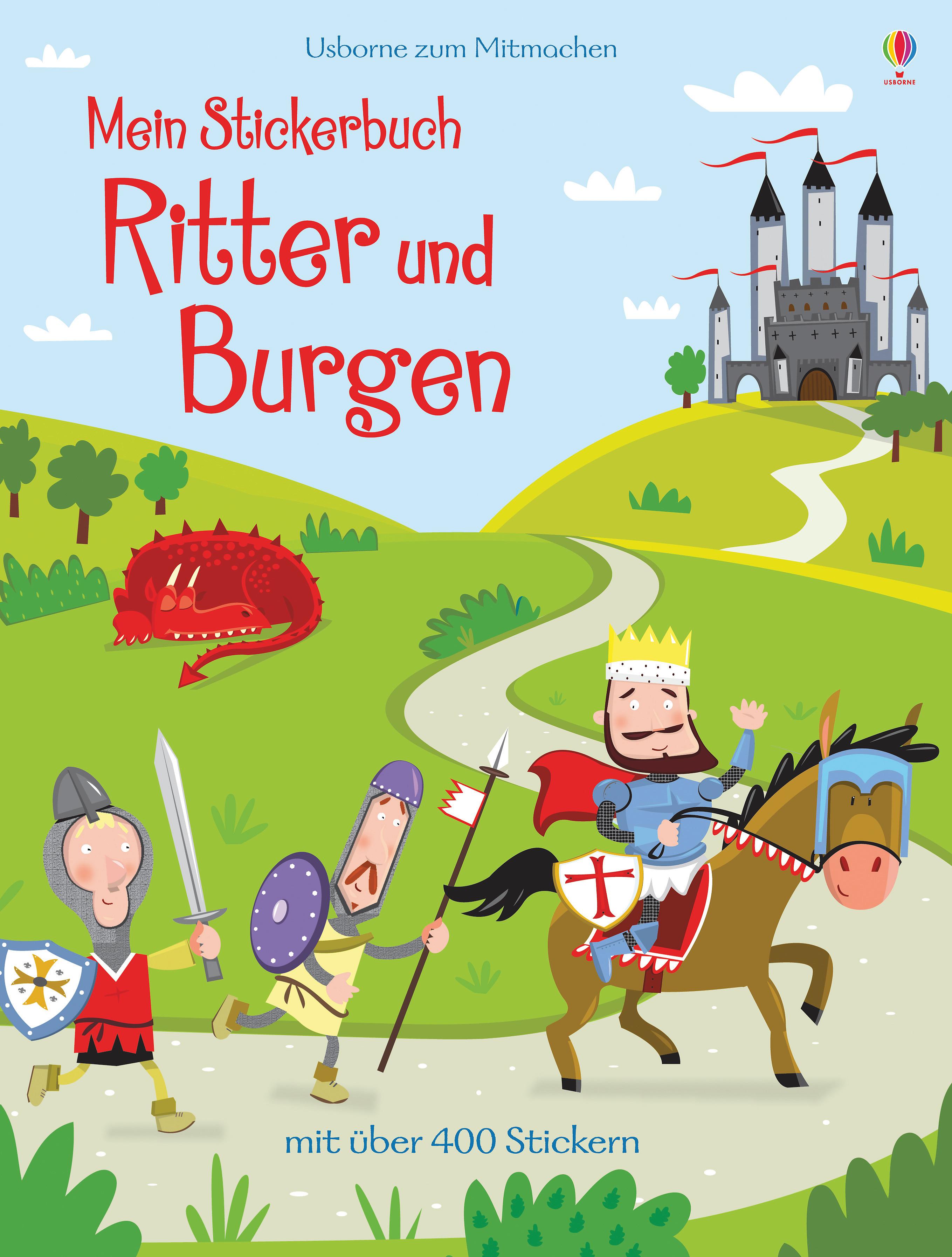 Mein Stickerbuch: Ritter und Burgen