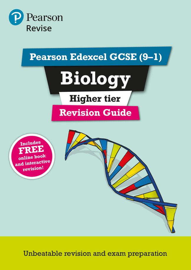 Pearson REVISE Edexcel GCSE Biology (Higher) Revision Guide: incl. online revision and quizzes - for 2025 and 2026 exams