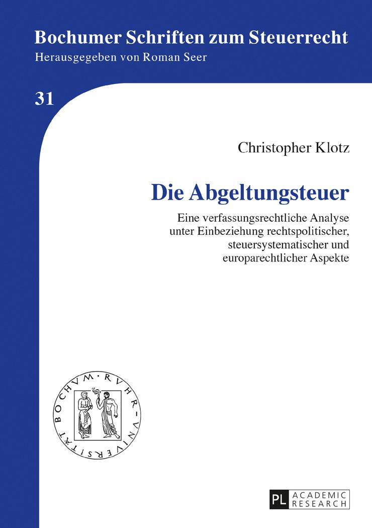 Die Abgeltungssteuer