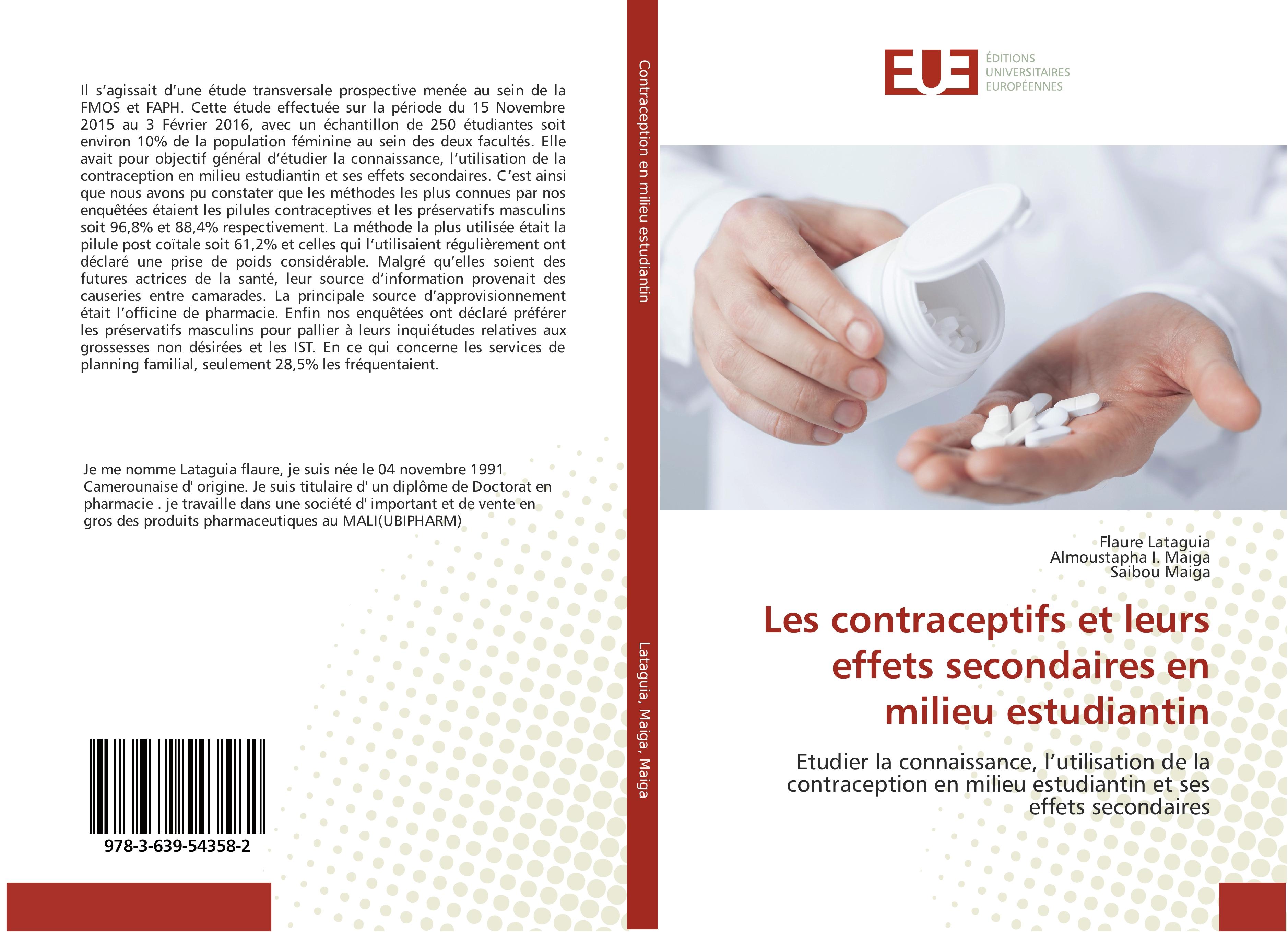 Les contraceptifs et leurs effets secondaires en milieu estudiantin