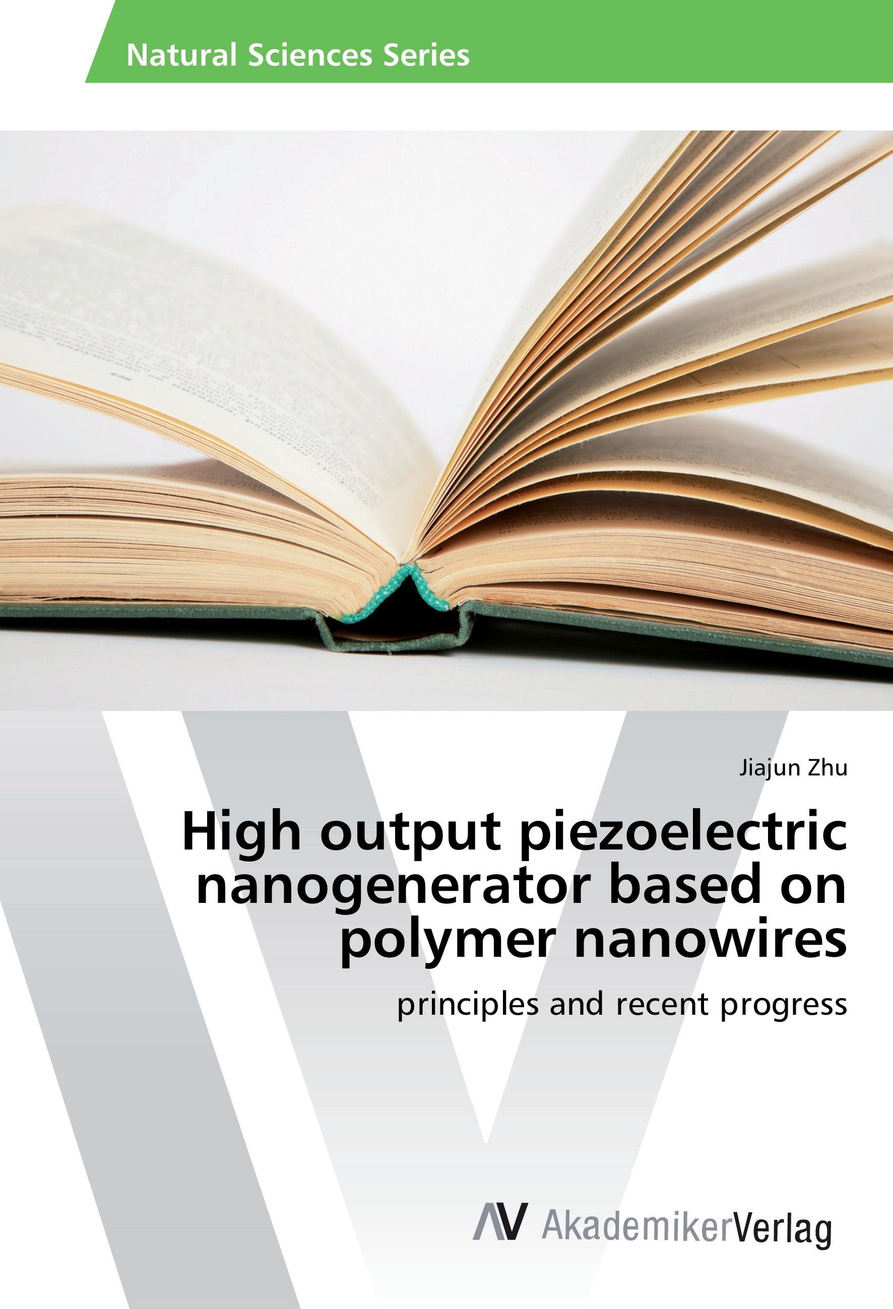 High output piezoelectric nanogenerator based on polymer nanowires