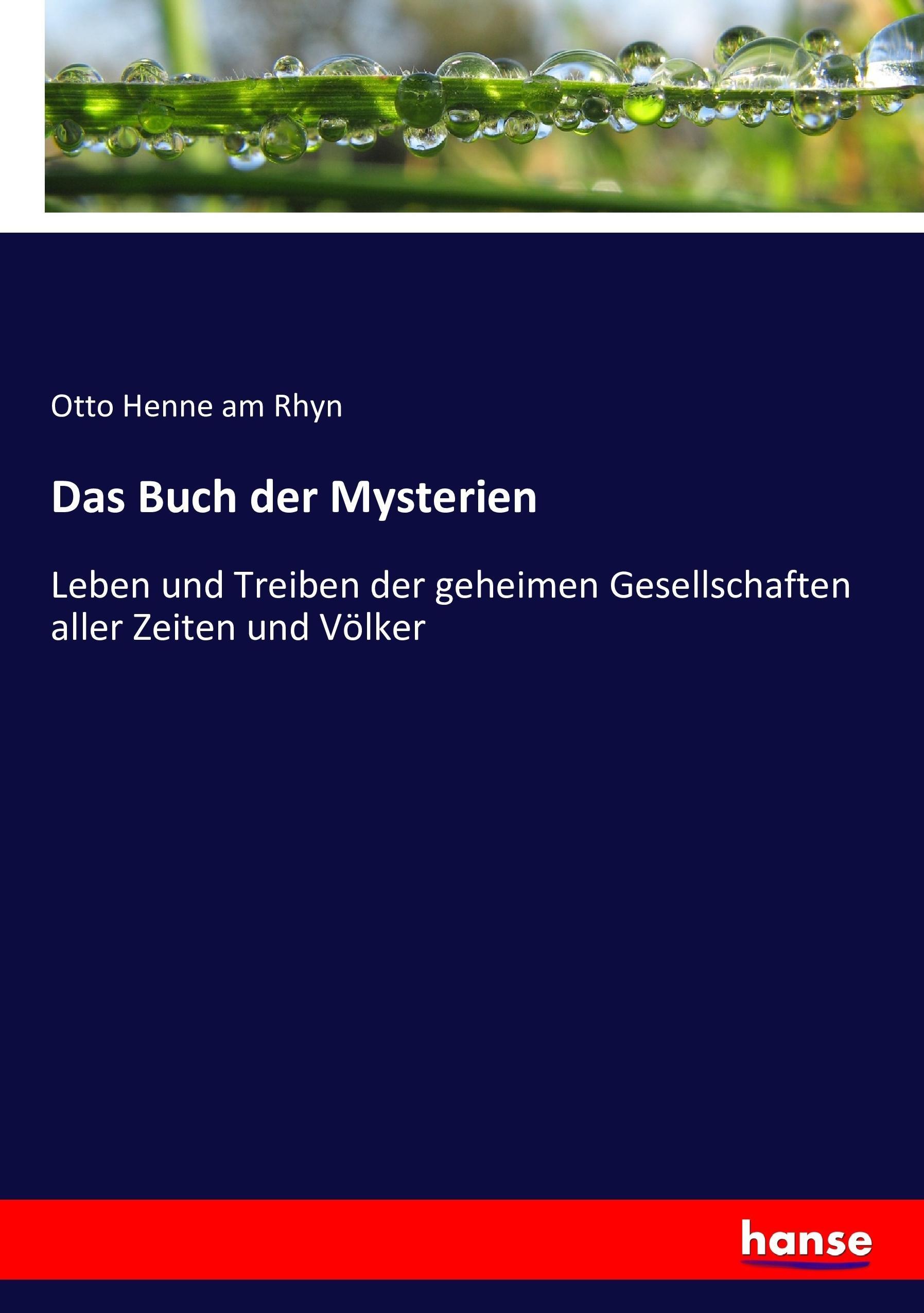 Das Buch der Mysterien