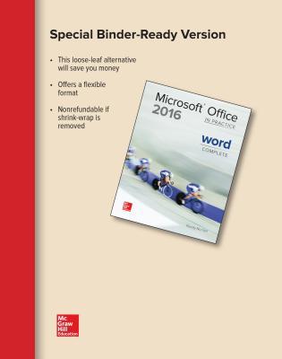 Looseleaf for Microsoft Office Word 2016 Complete: In Practice