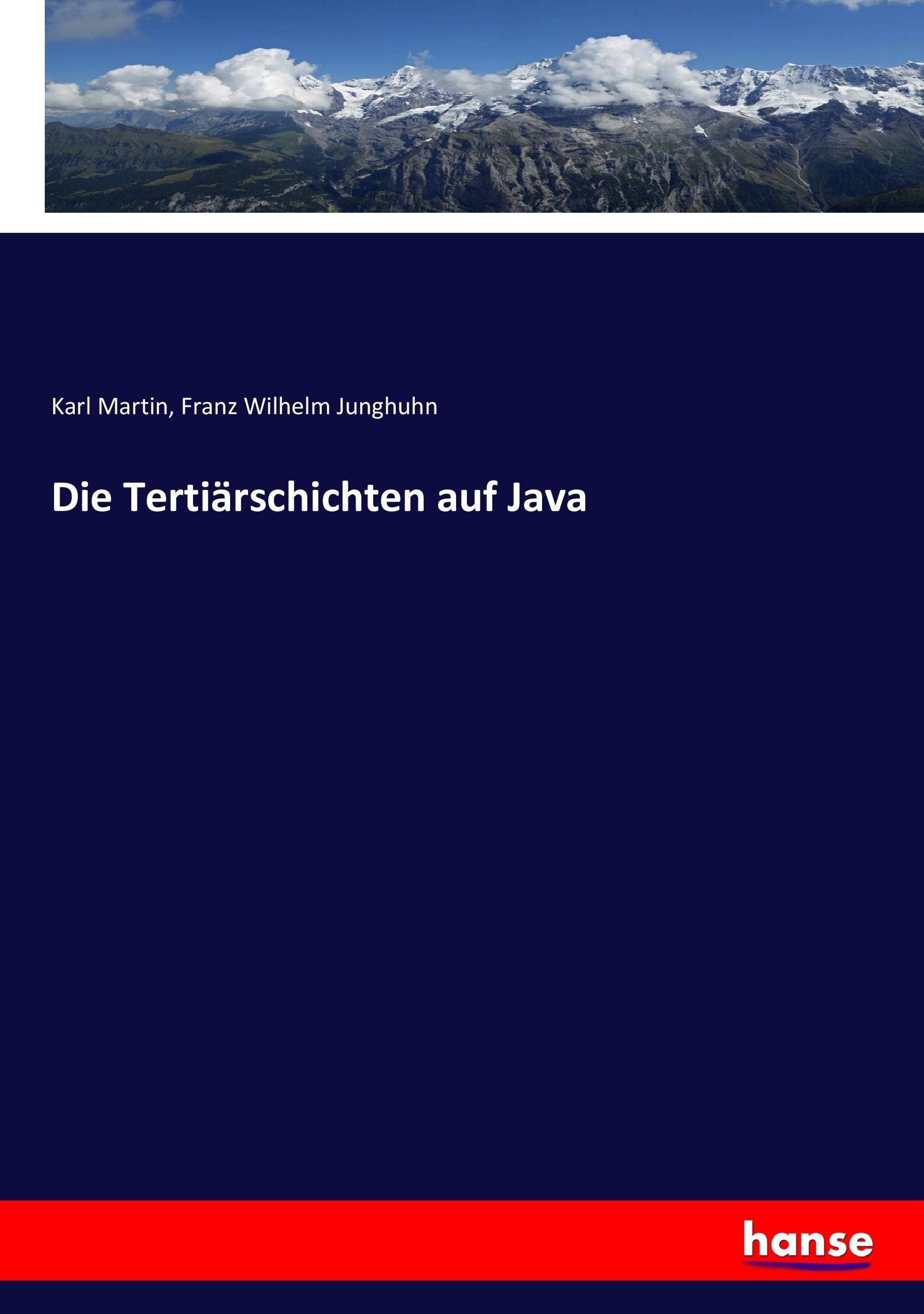 Die Tertiärschichten auf Java