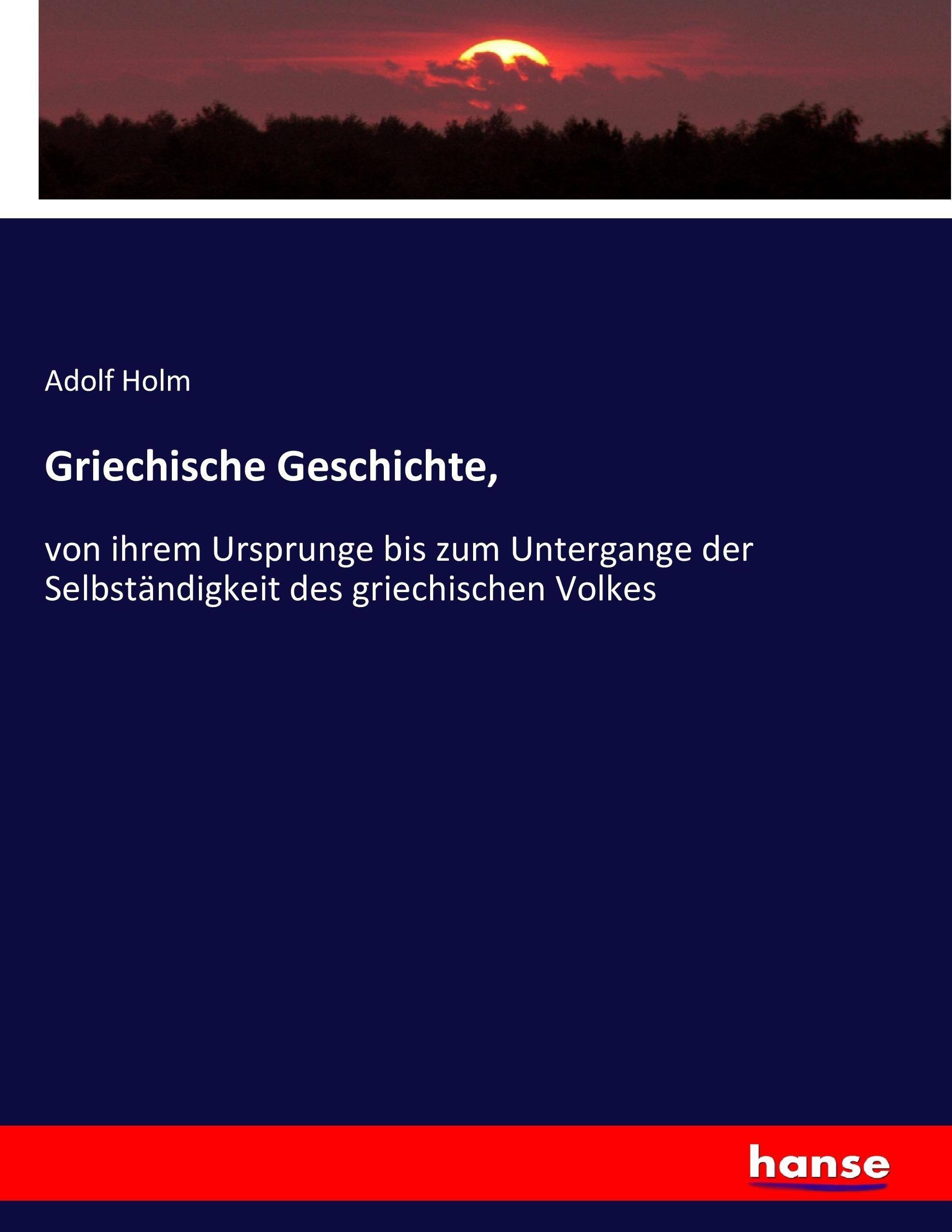 Griechische Geschichte,