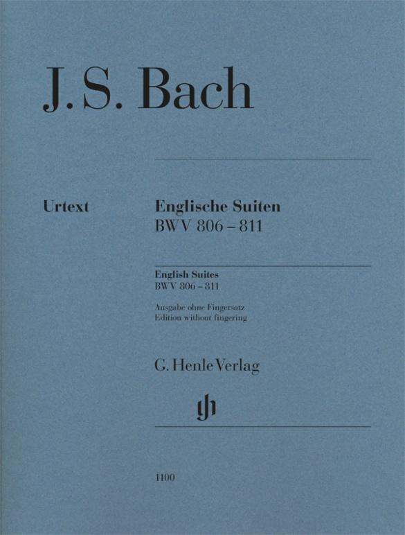 Englische Suiten BWV 806-811, Urtext