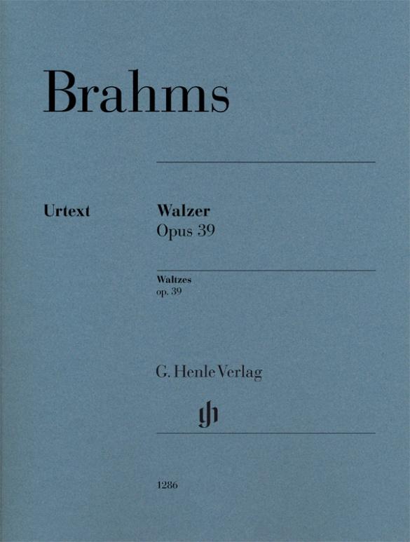 Brahms, Johannes - Waltzes op. 39