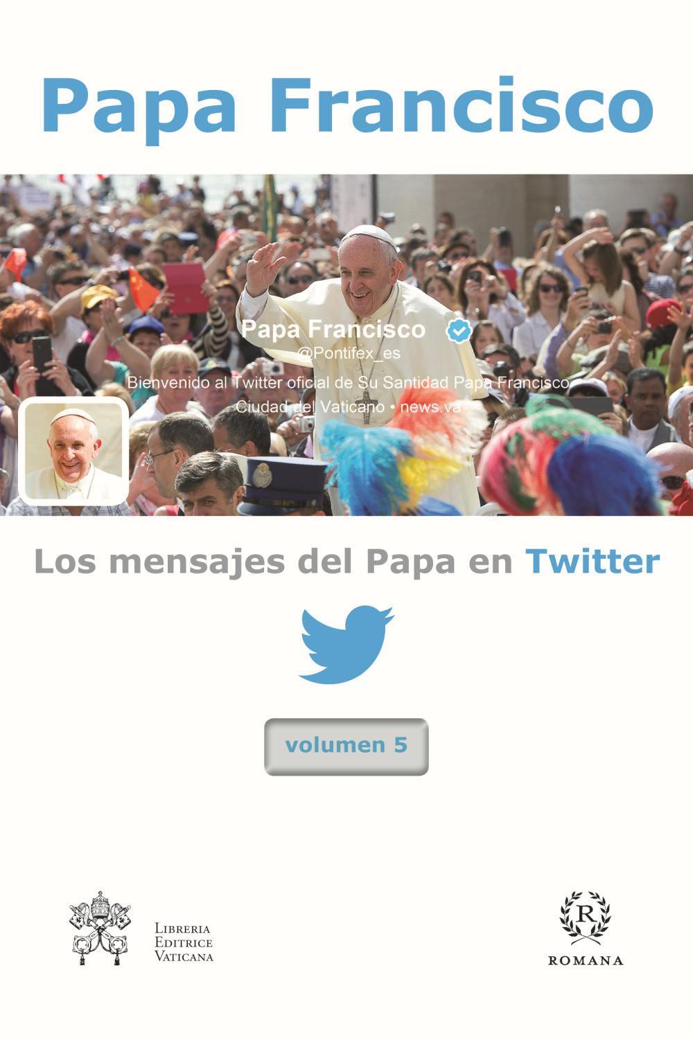 Los mensajes del papa en Twitter, 5