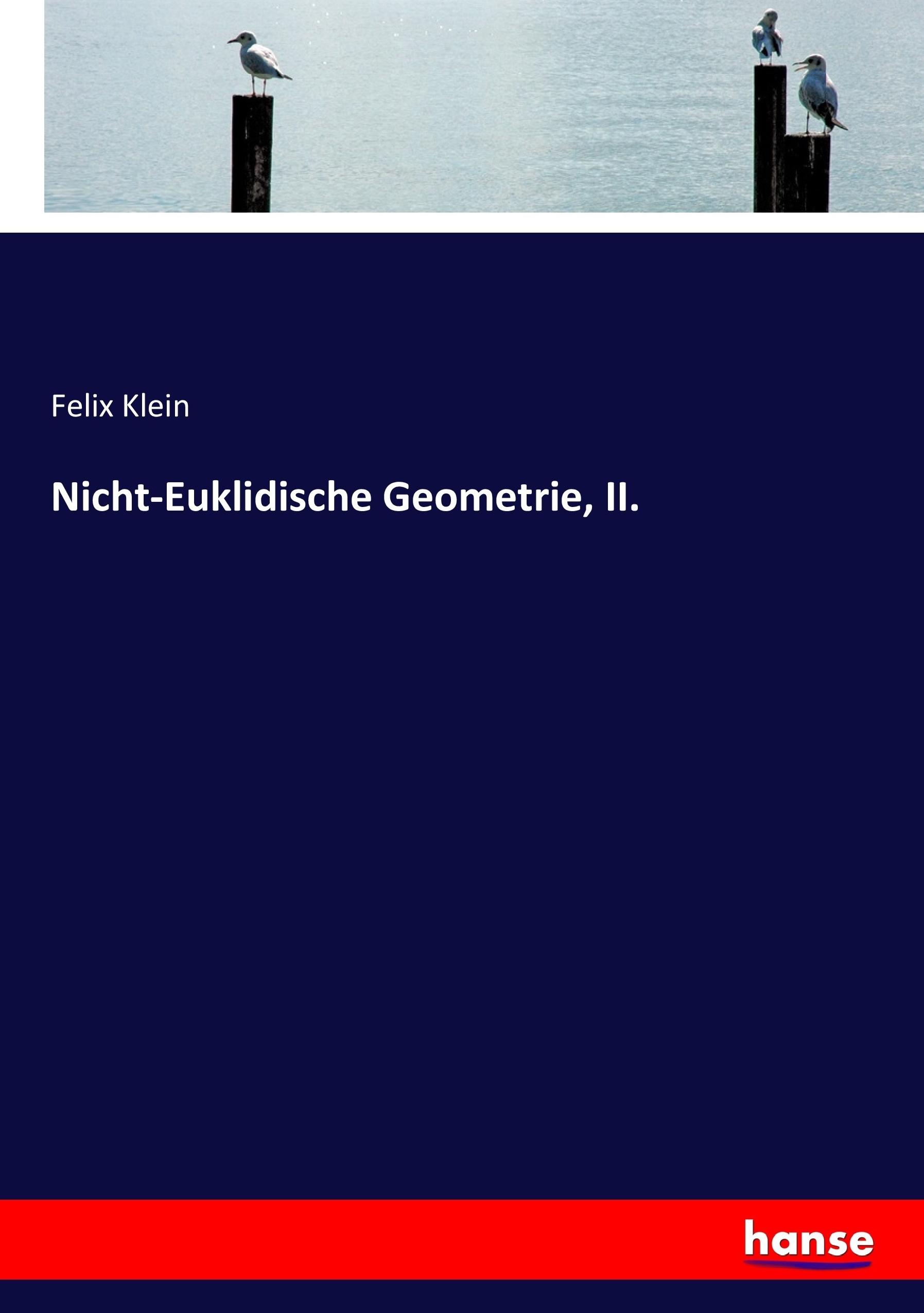 Nicht-Euklidische Geometrie, II.