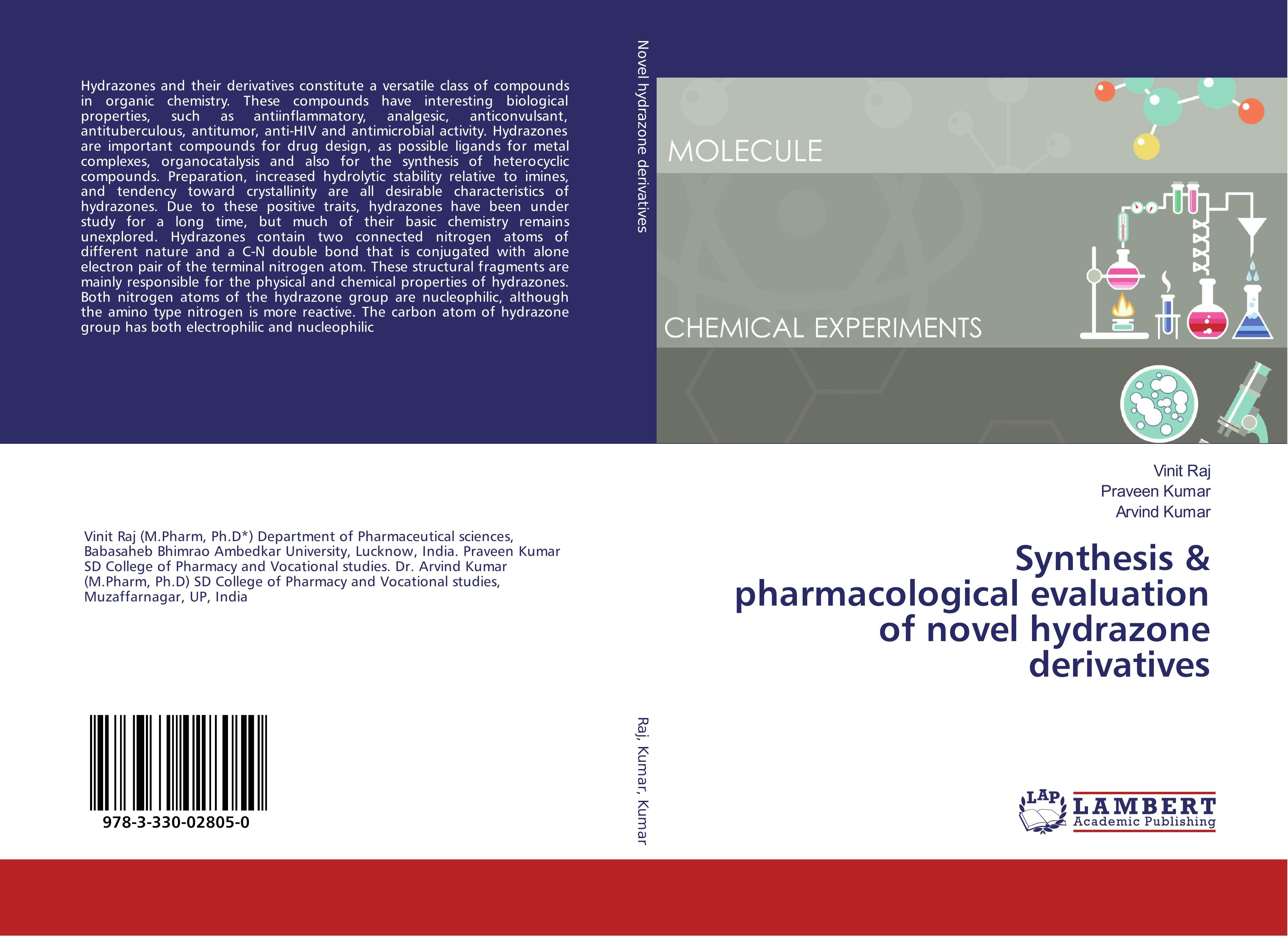 Synthesis & pharmacological evaluation of novel hydrazone derivatives