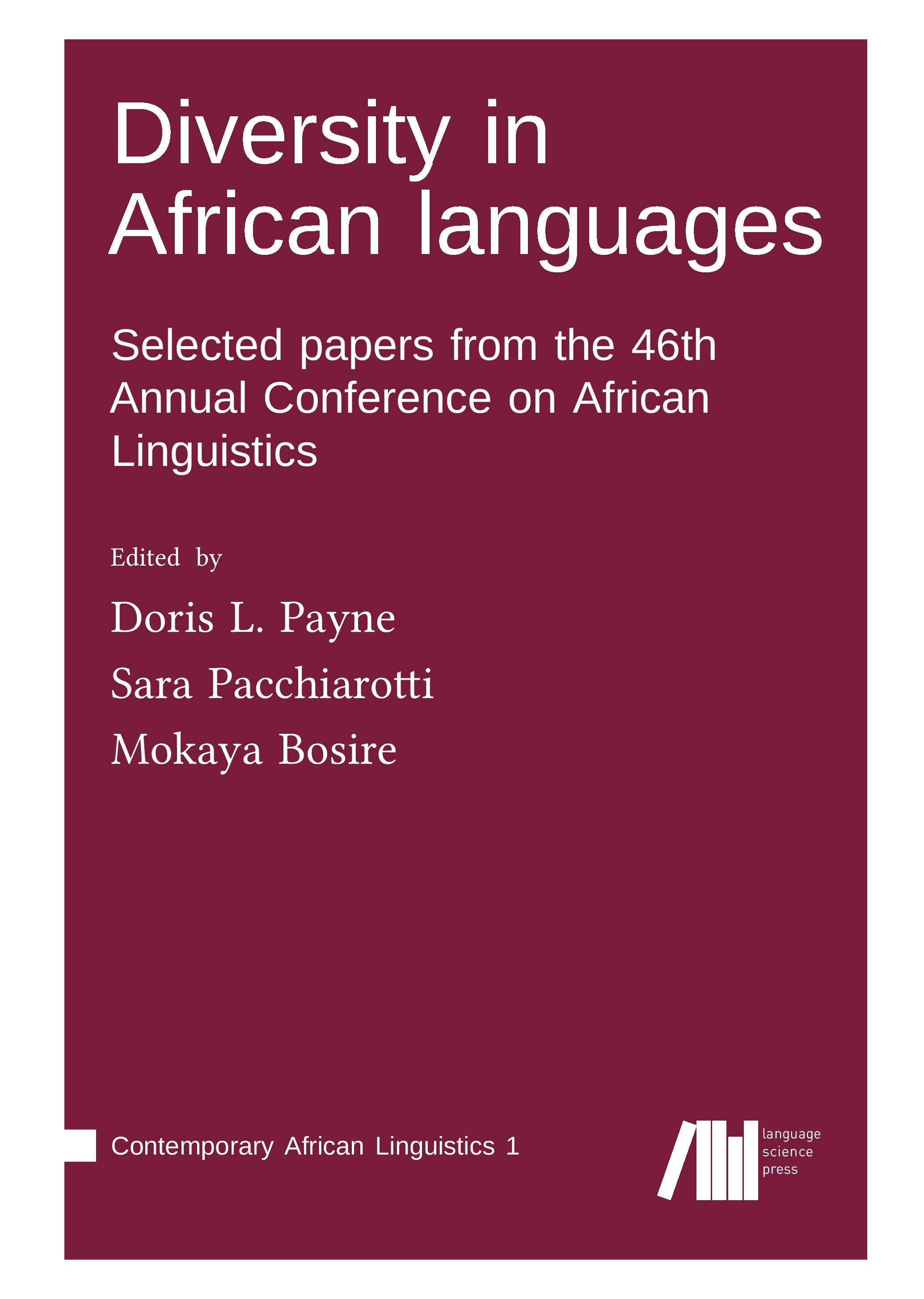 Diversity in African languages