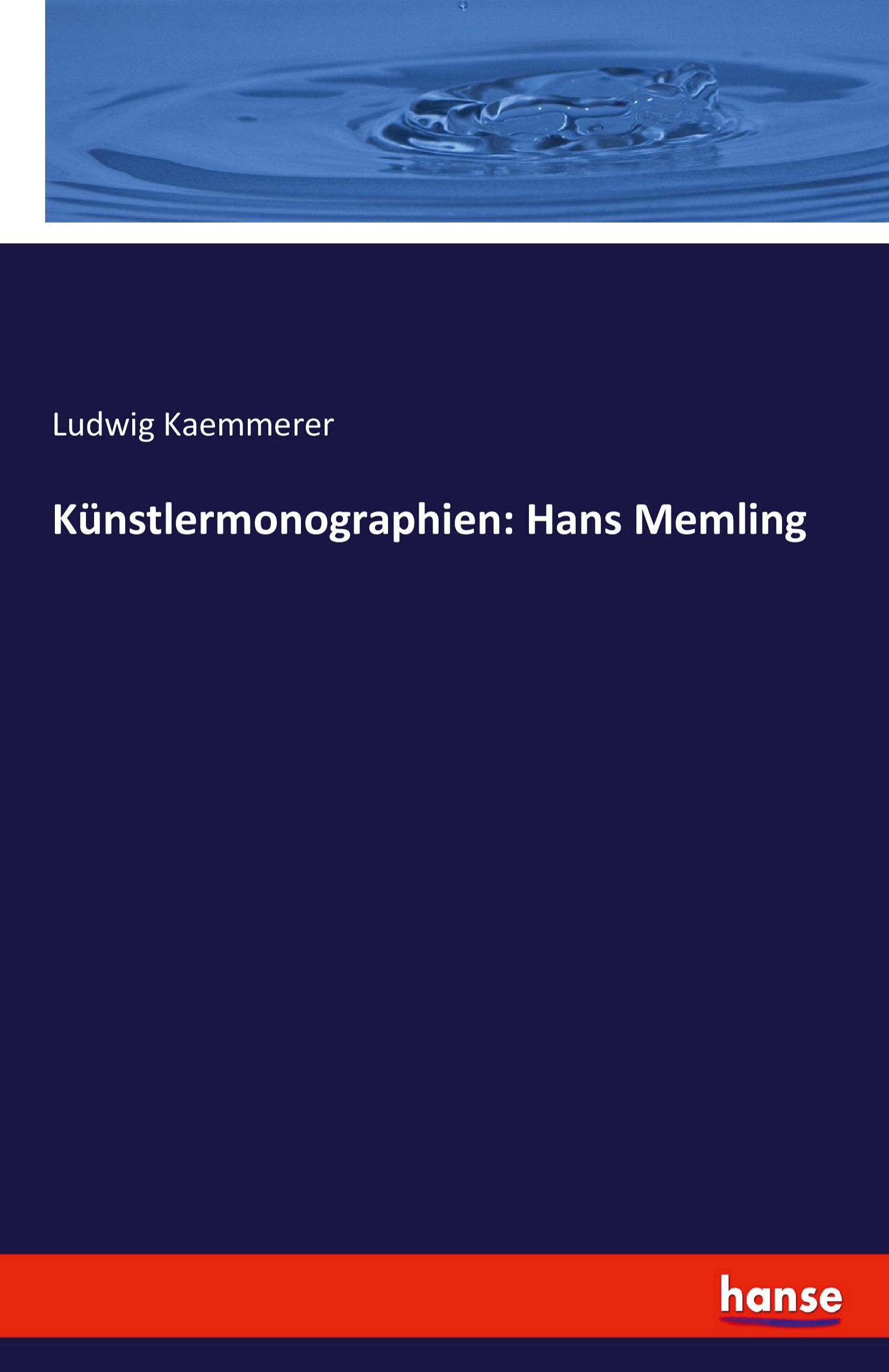 Künstlermonographien: Hans Memling