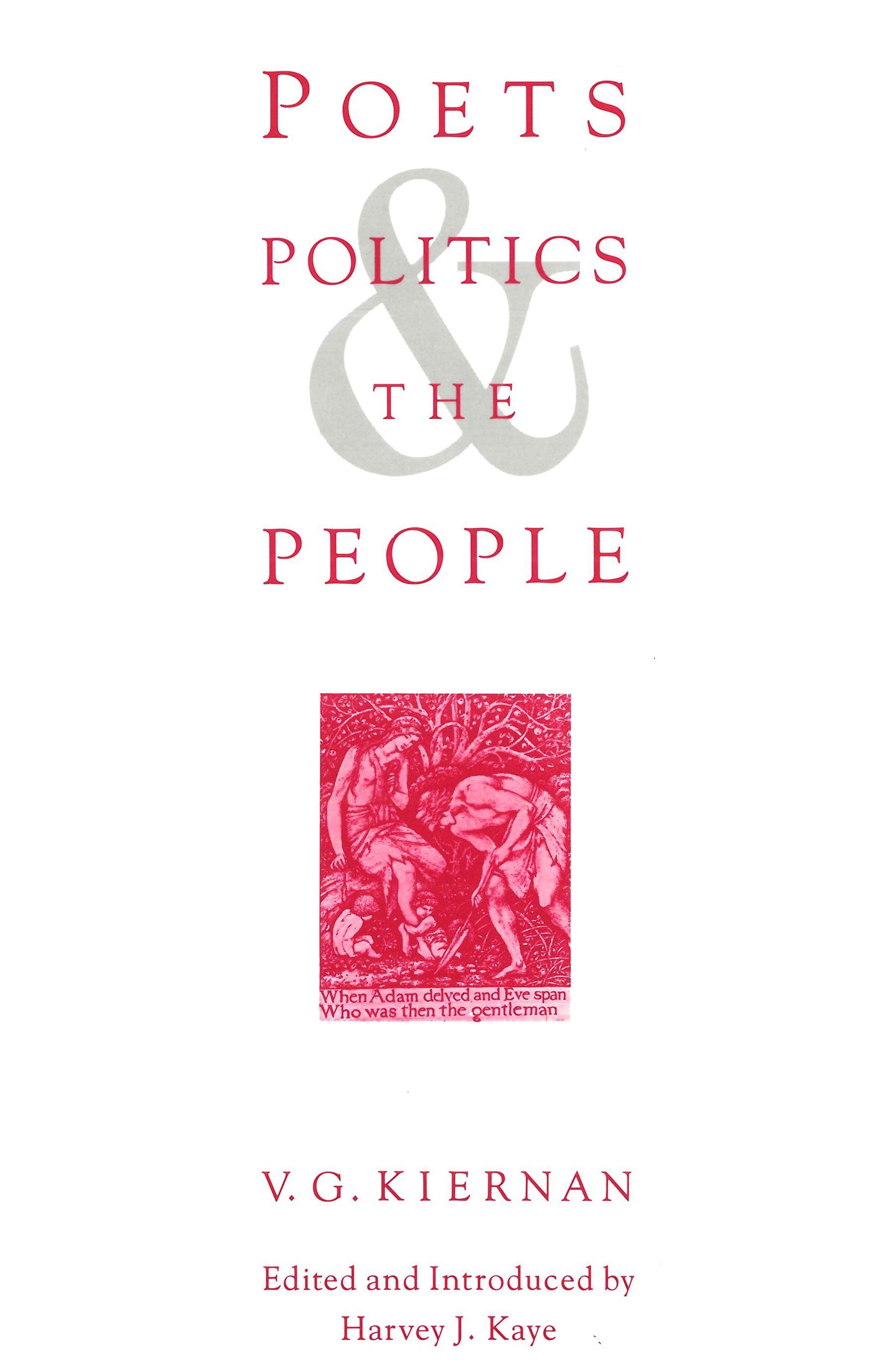 Poets, Politics and the People