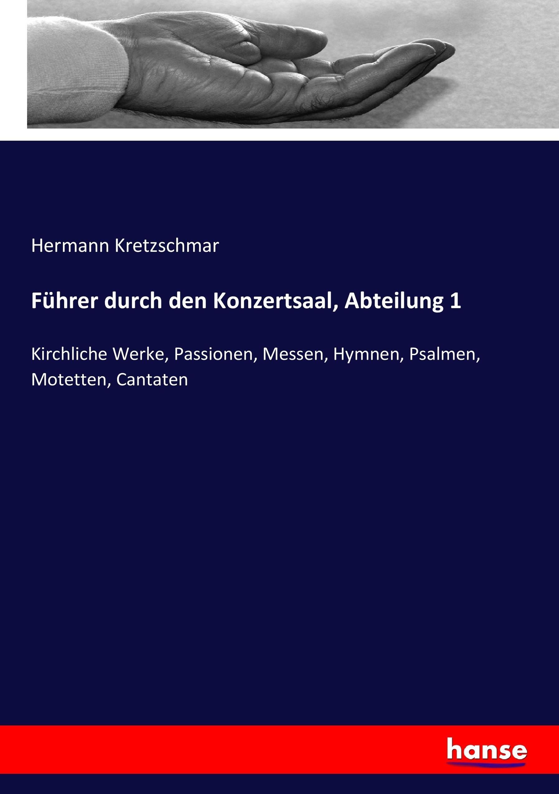 Führer durch den Konzertsaal, Abteilung 1