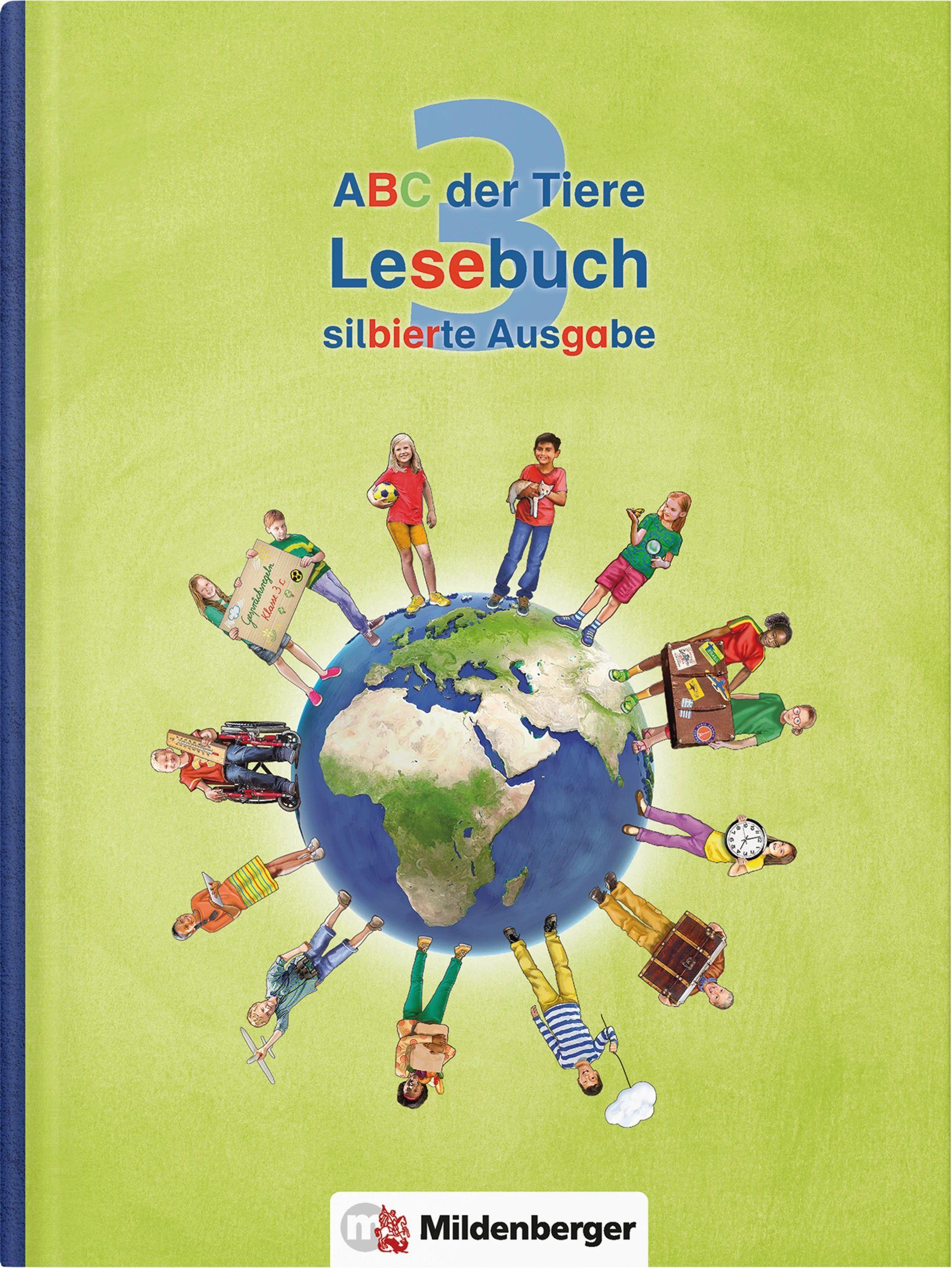 ABC der Tiere 3 - Lesebuch, silbierte Ausgabe. Neubearbeitung