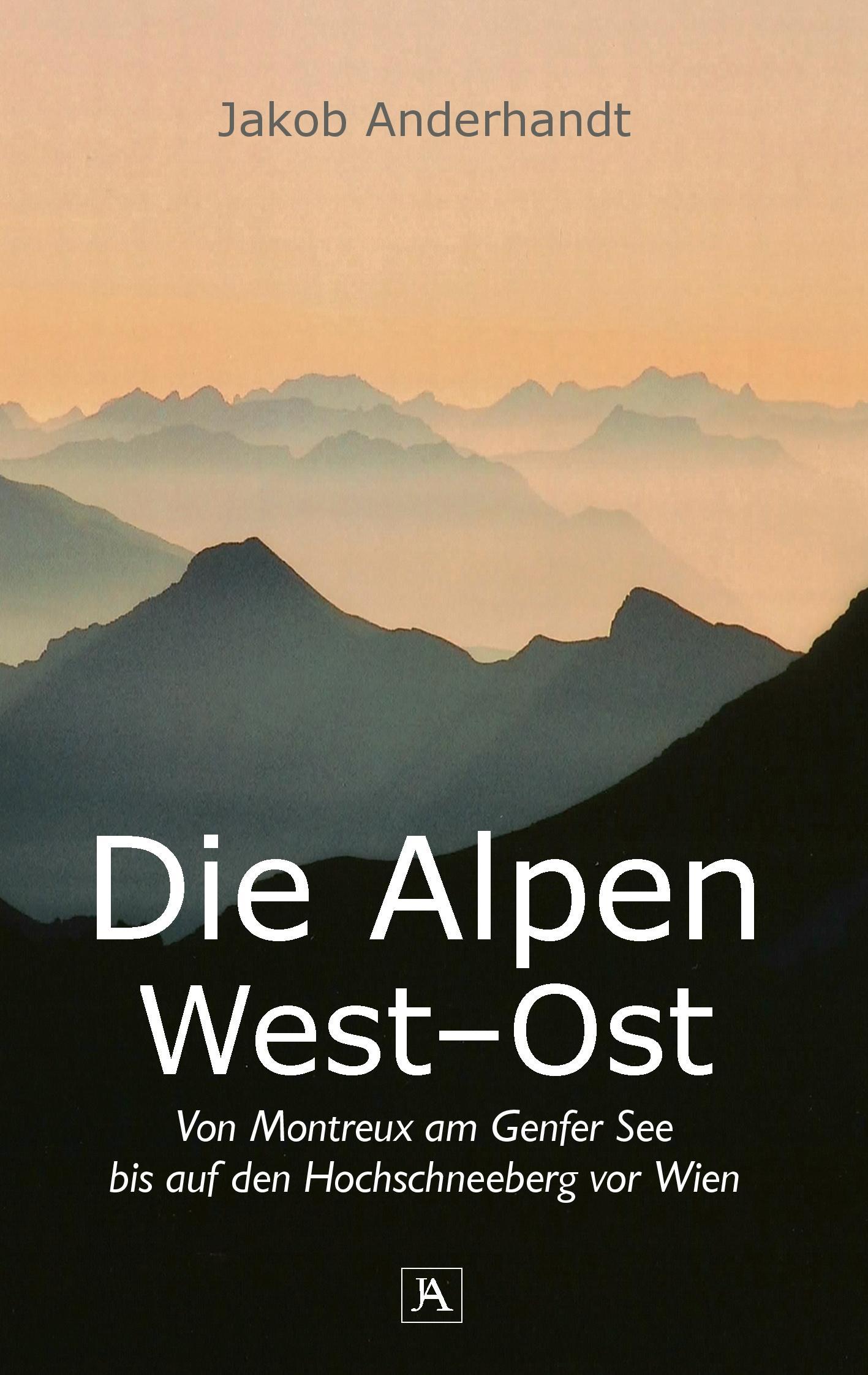 Die Alpen West-Ost (Taschenformat-Ausgabe)