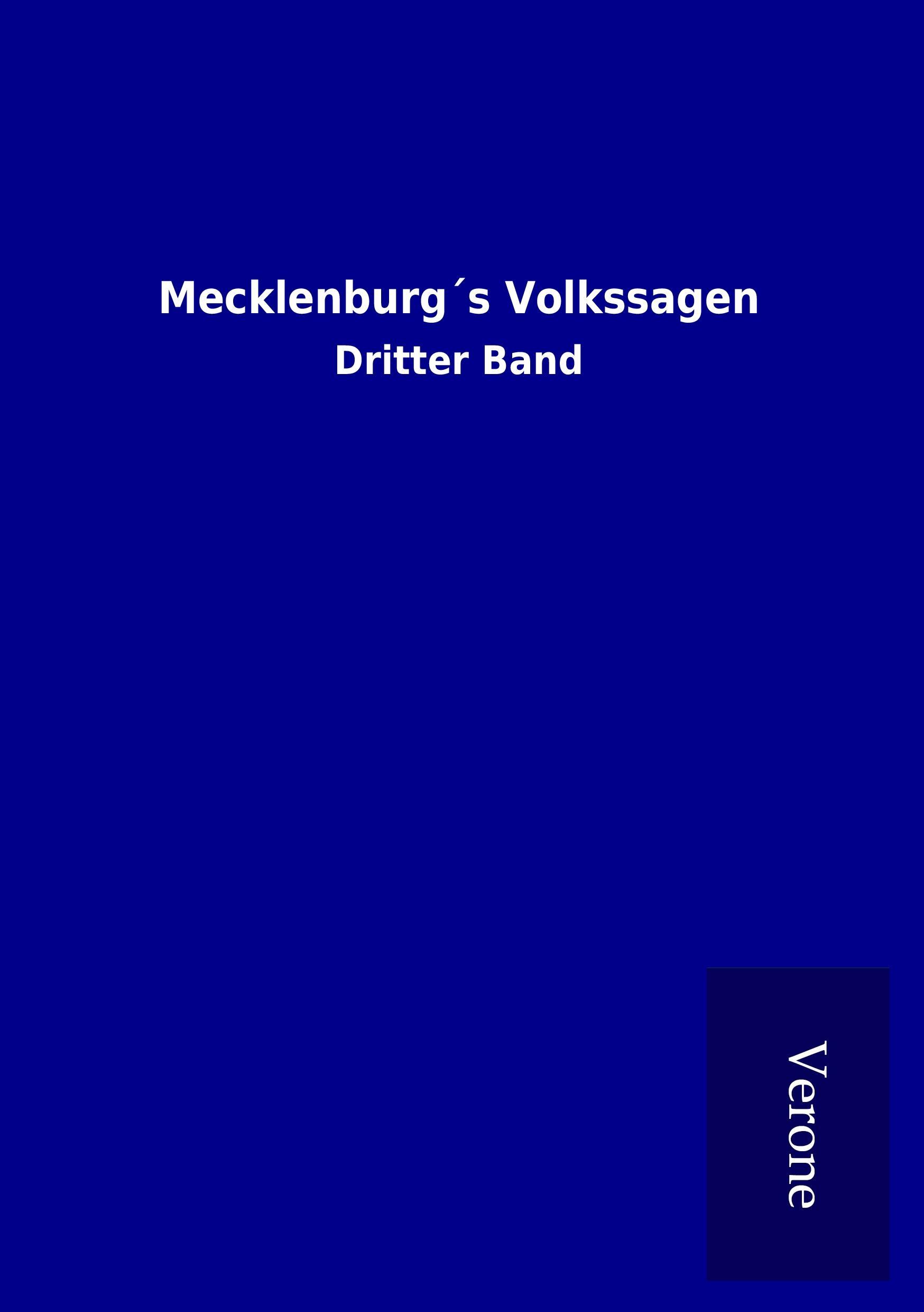 Mecklenburg´s Volkssagen