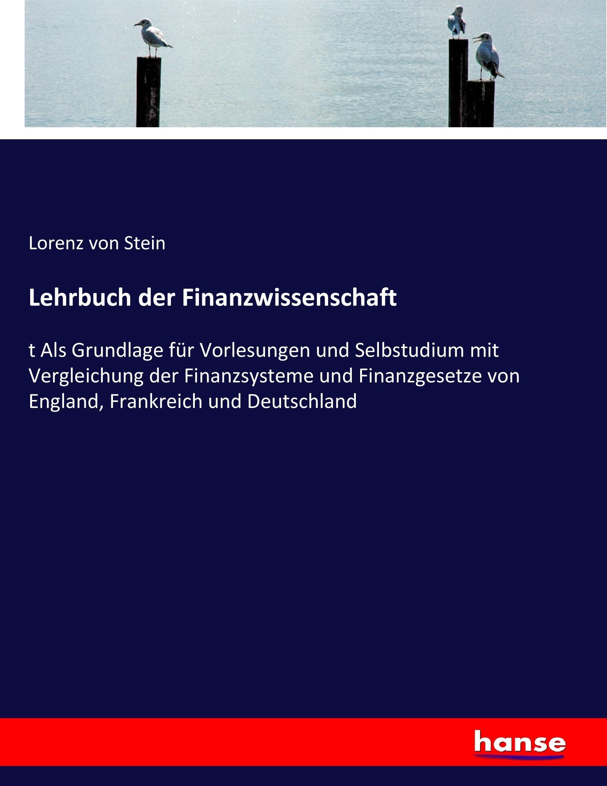 Lehrbuch der Finanzwissenschaft