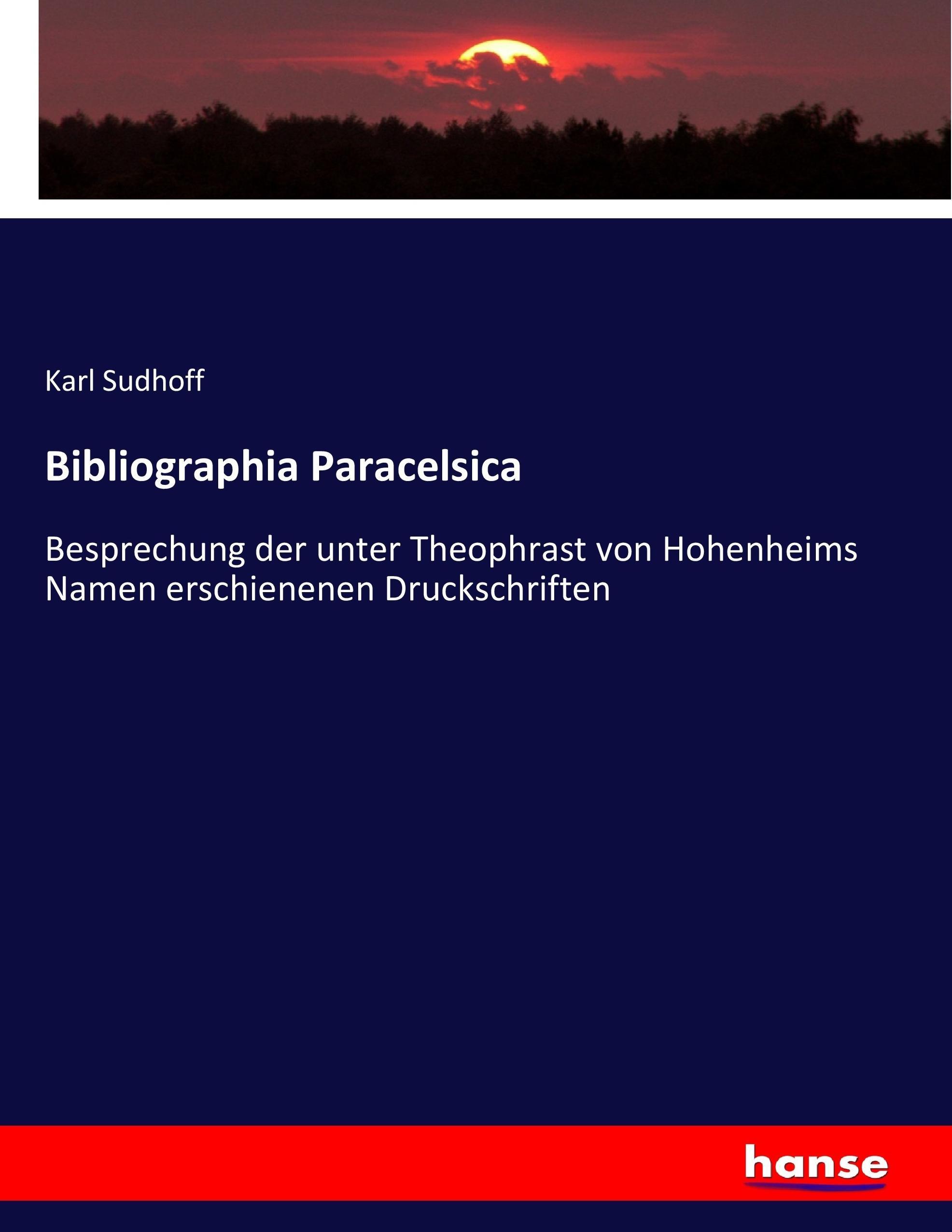 Bibliographia Paracelsica