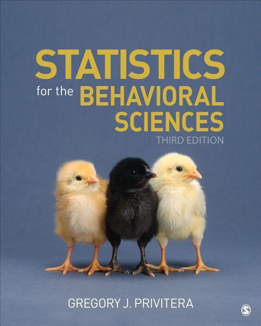 Statistics for the Behavioral Sciences