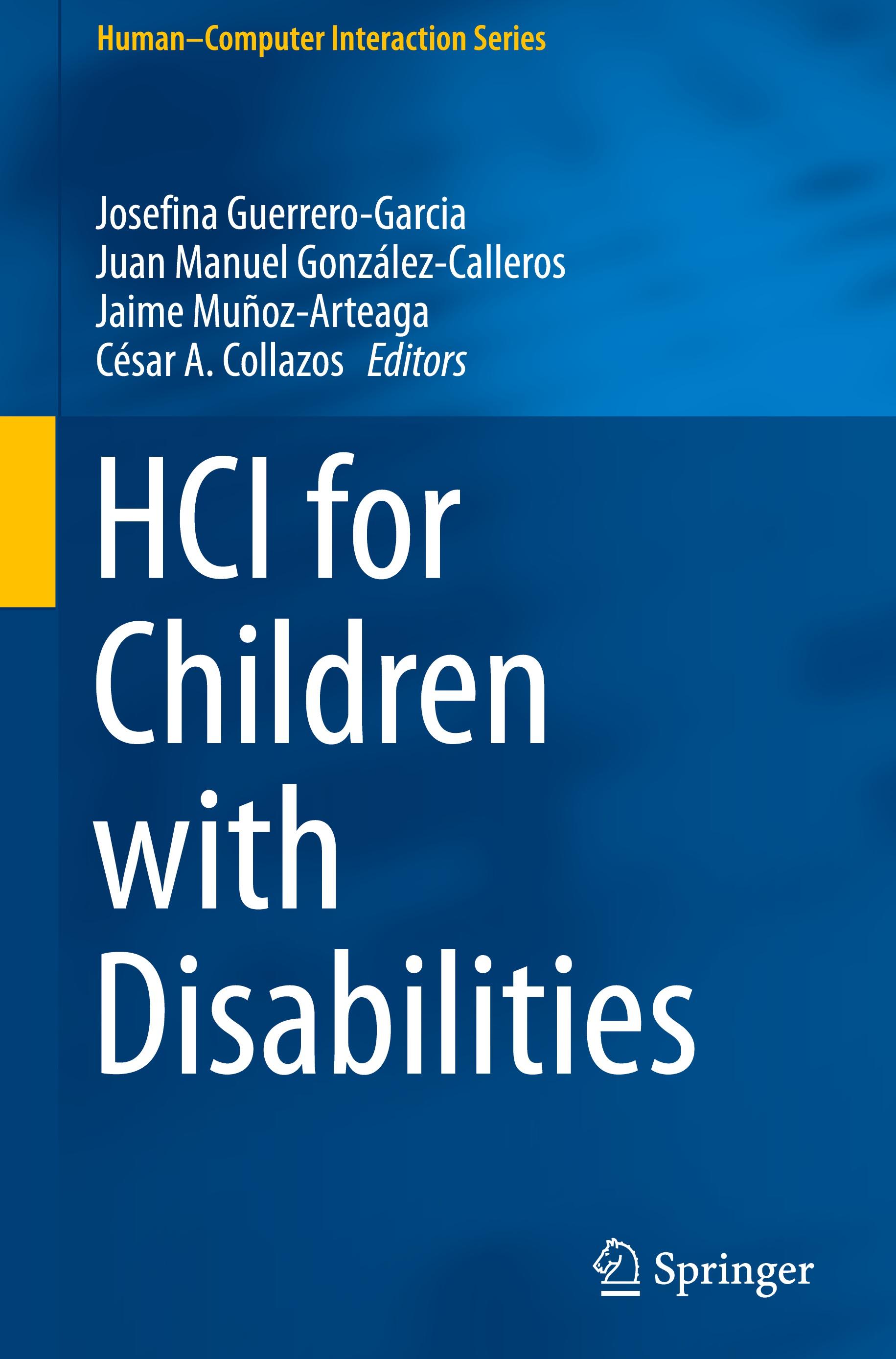 HCI for Children with Disabilities