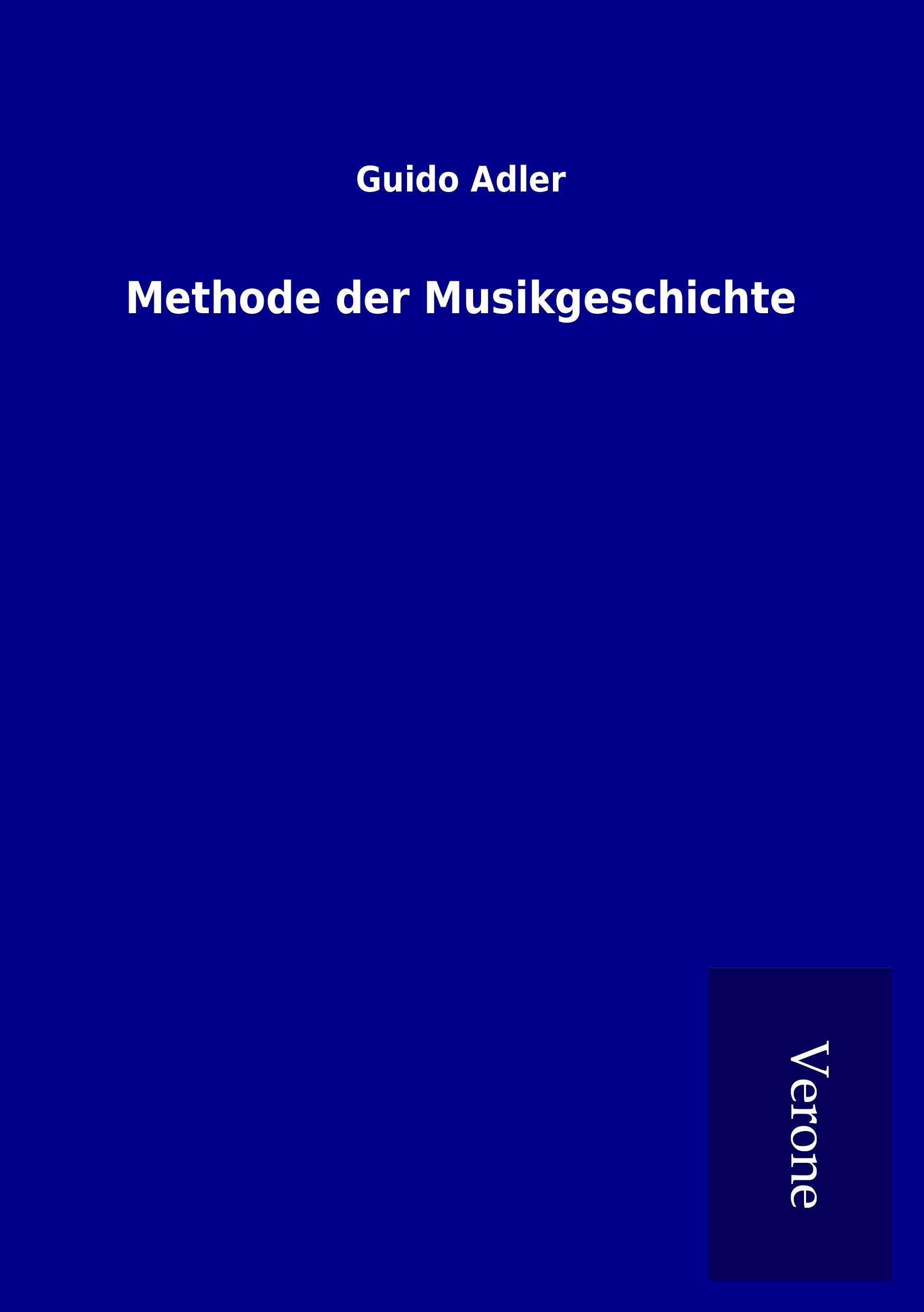 Methode der Musikgeschichte