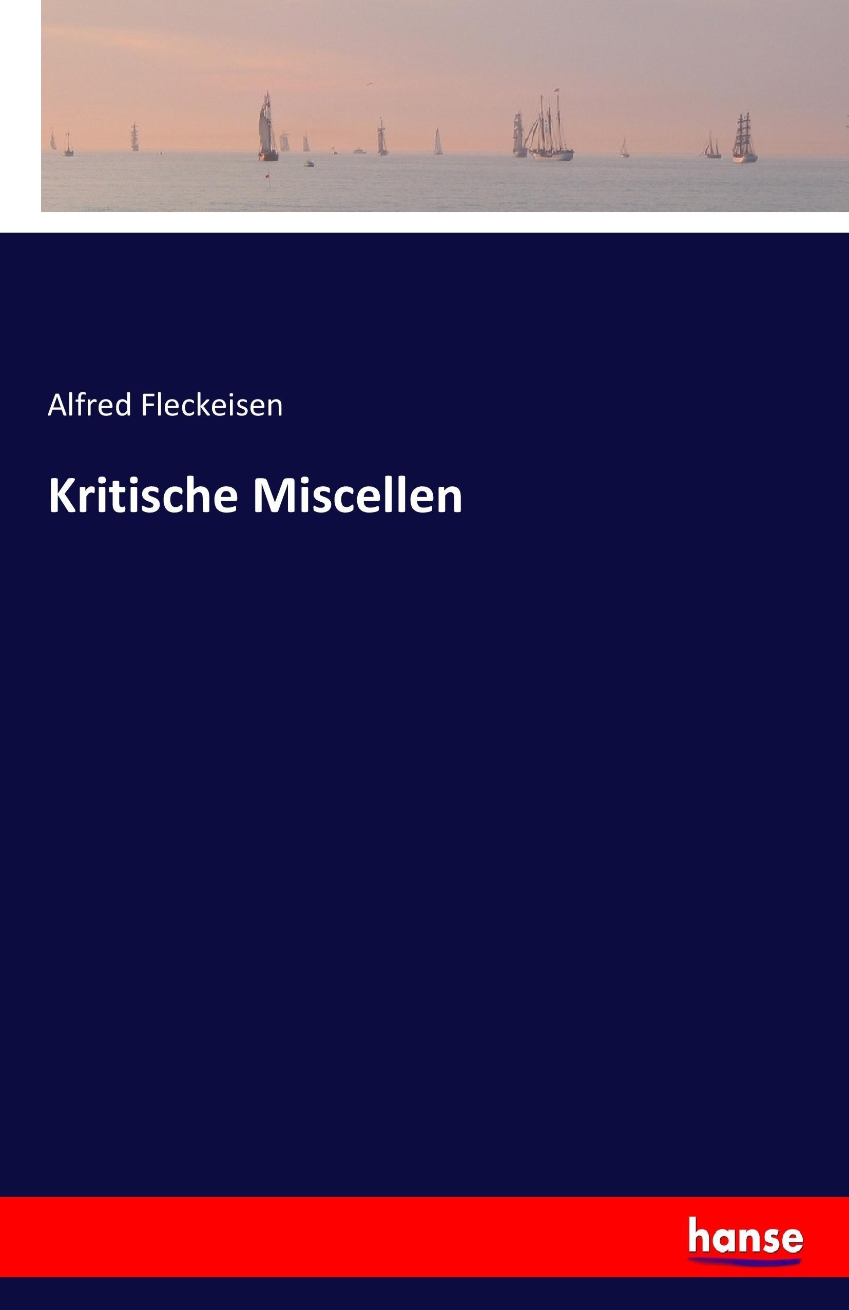 Kritische Miscellen