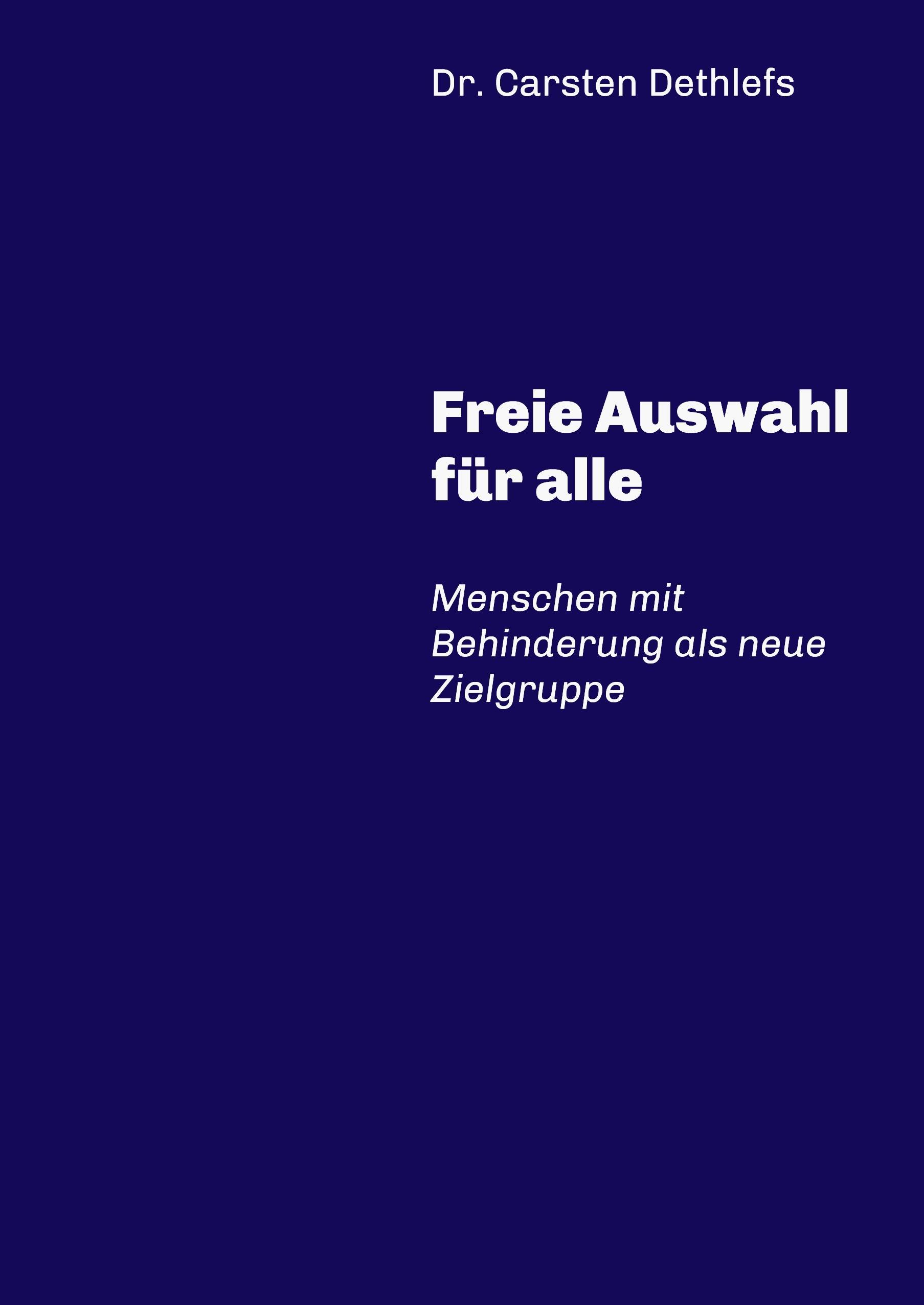 Freie Auswahl für alle