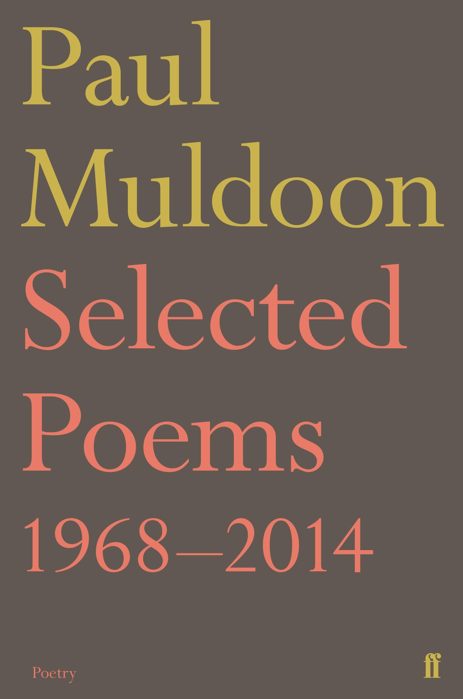 Selected Poems 1968-2014