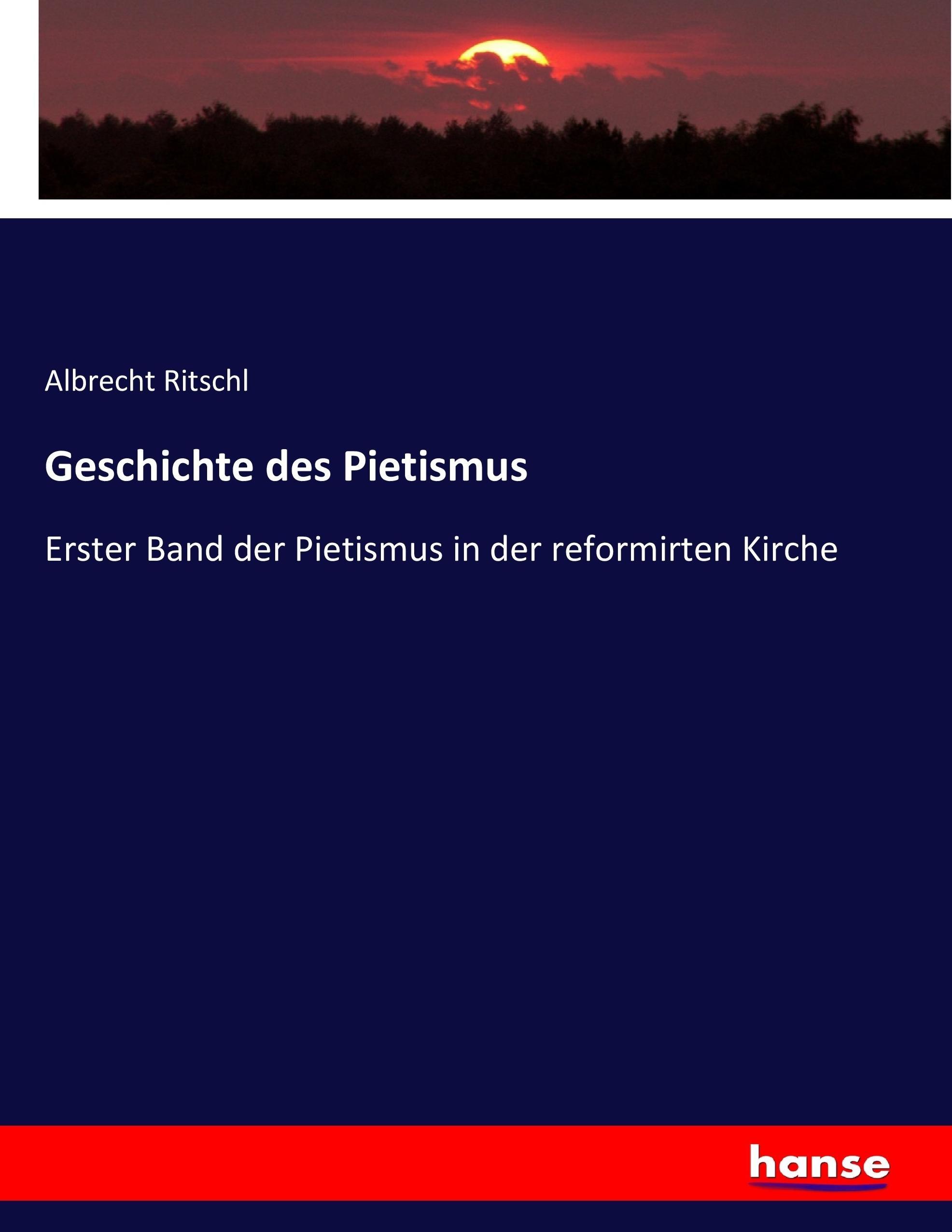 Geschichte des Pietismus