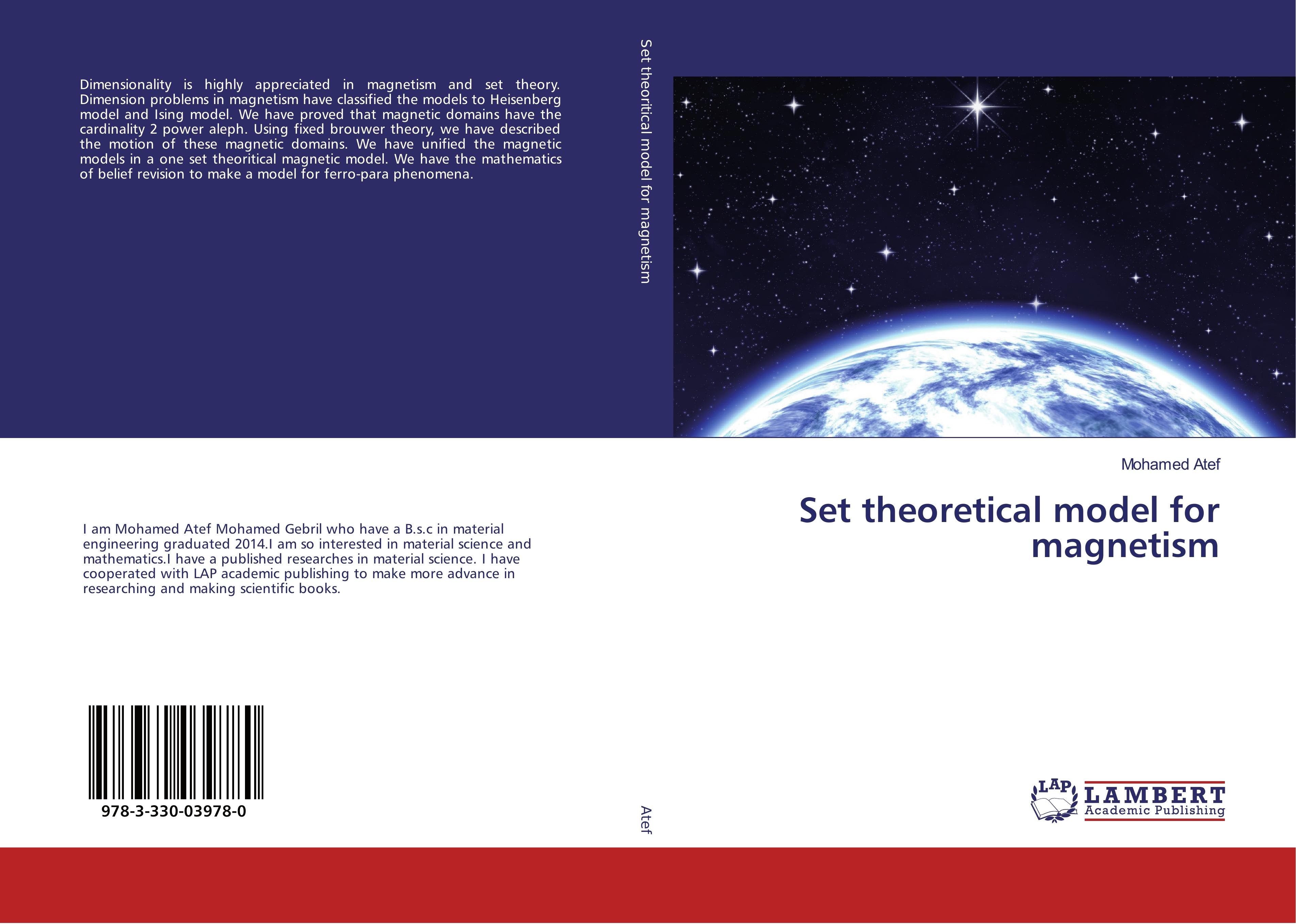 Set theoretical model for magnetism