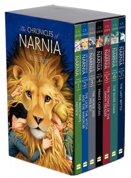 The Chronicles of Narnia 8-Book Box Set + Trivia Book