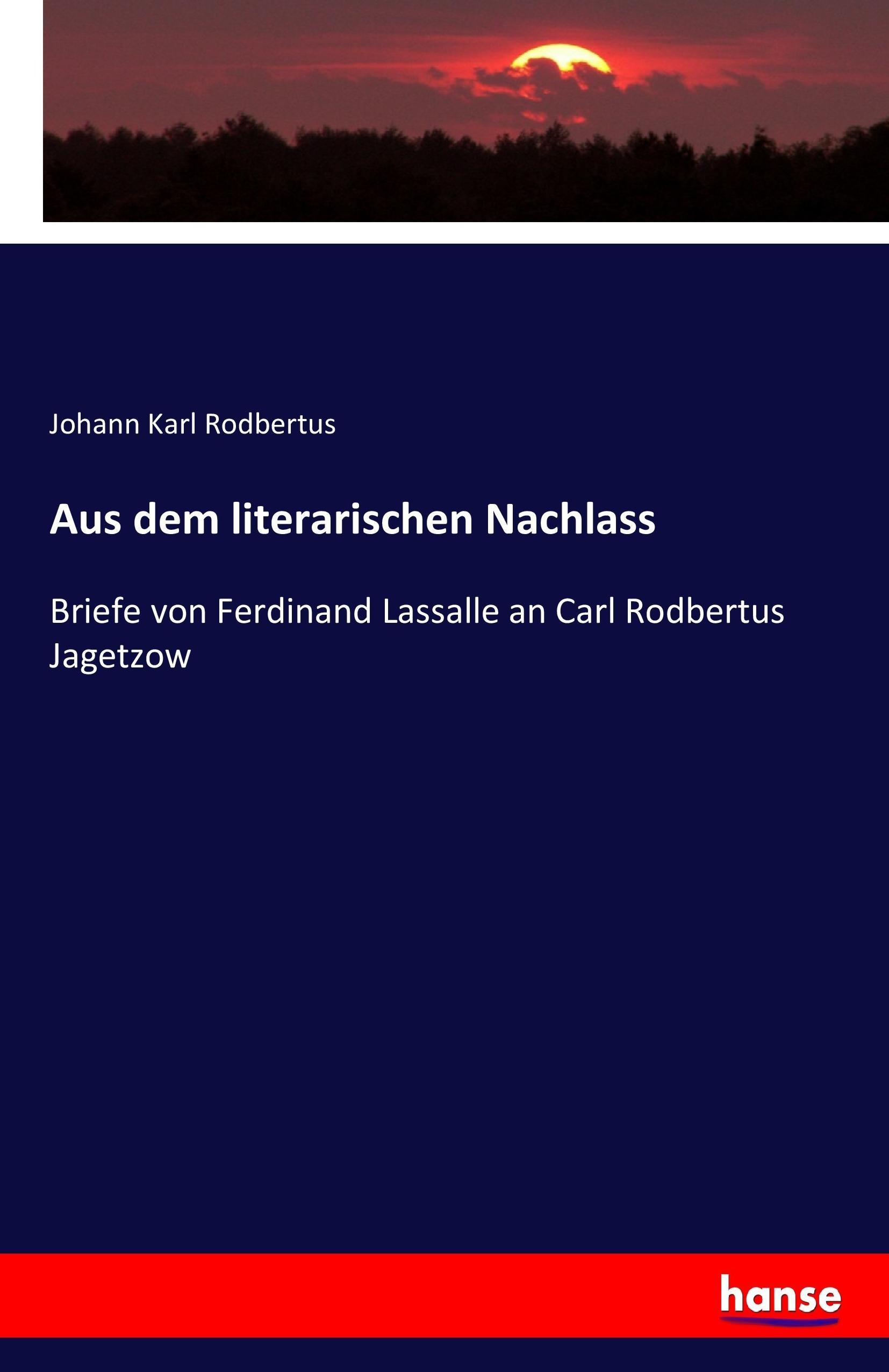 Aus dem literarischen Nachlass