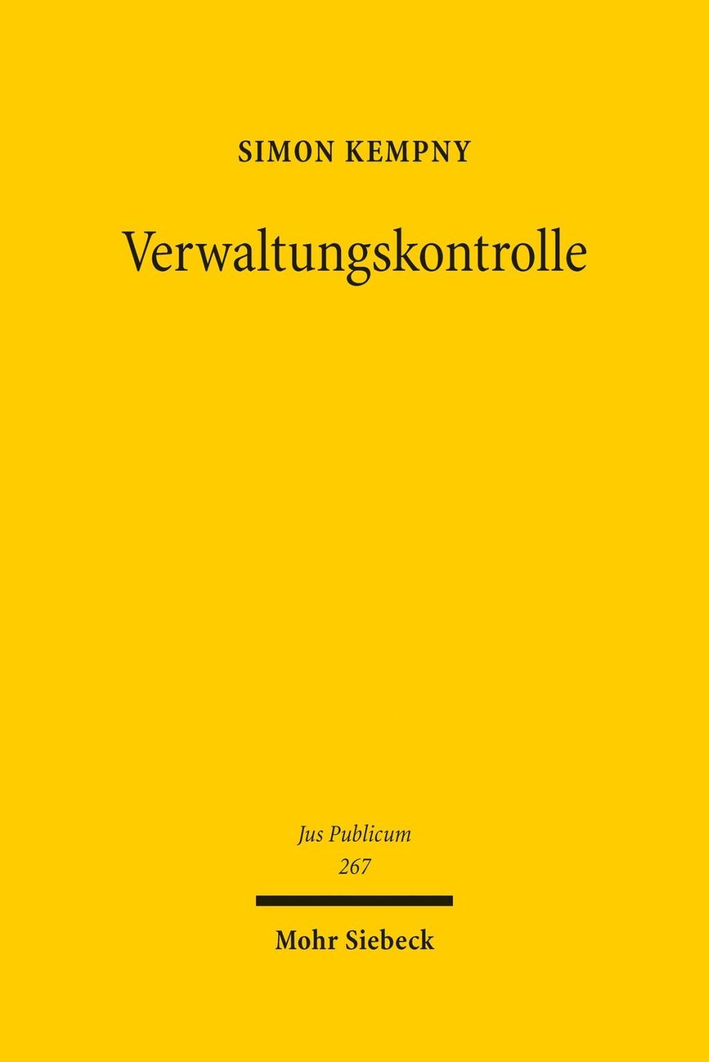 Verwaltungskontrolle