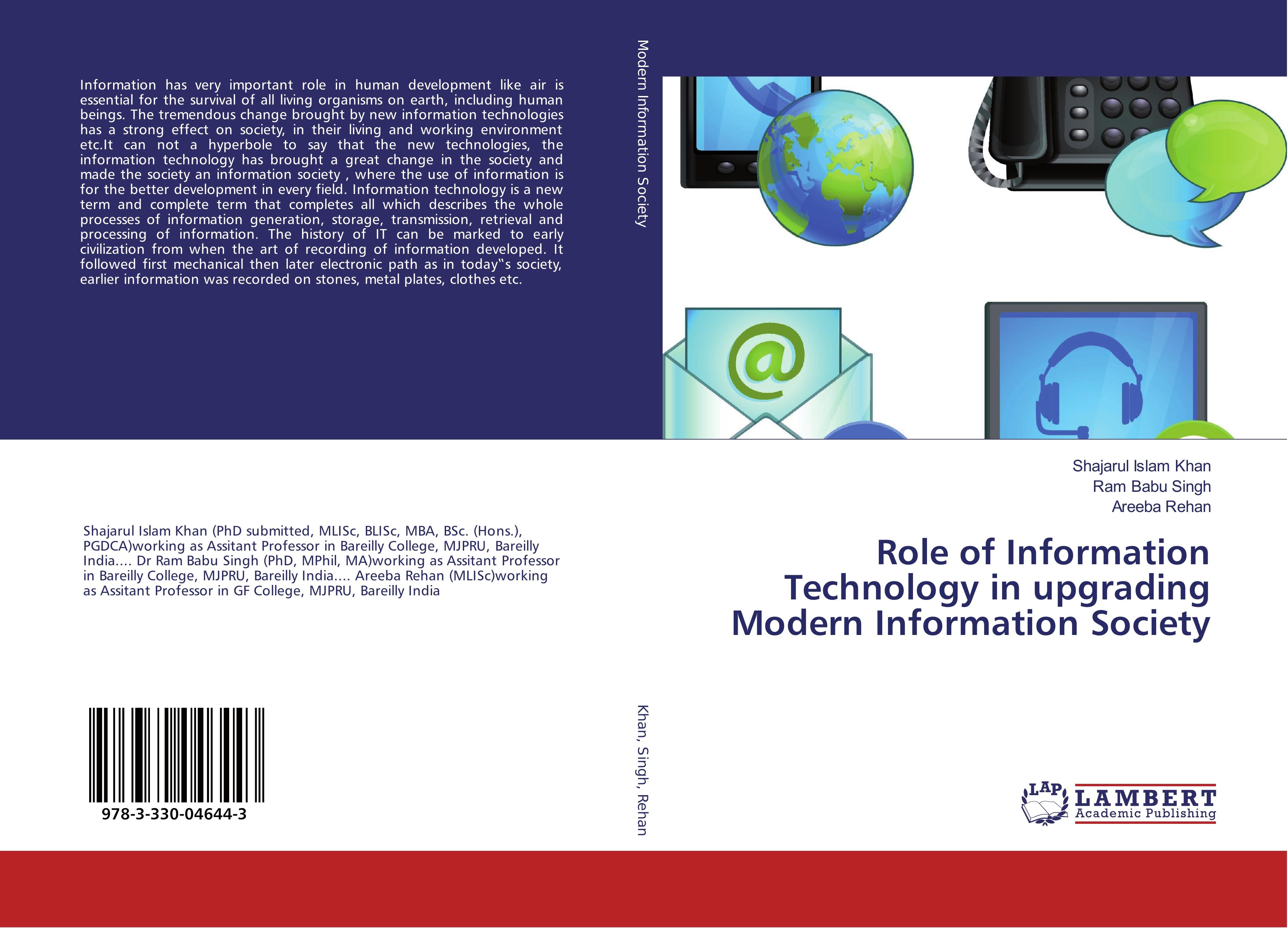 Role of Information Technology in upgrading Modern Information Society