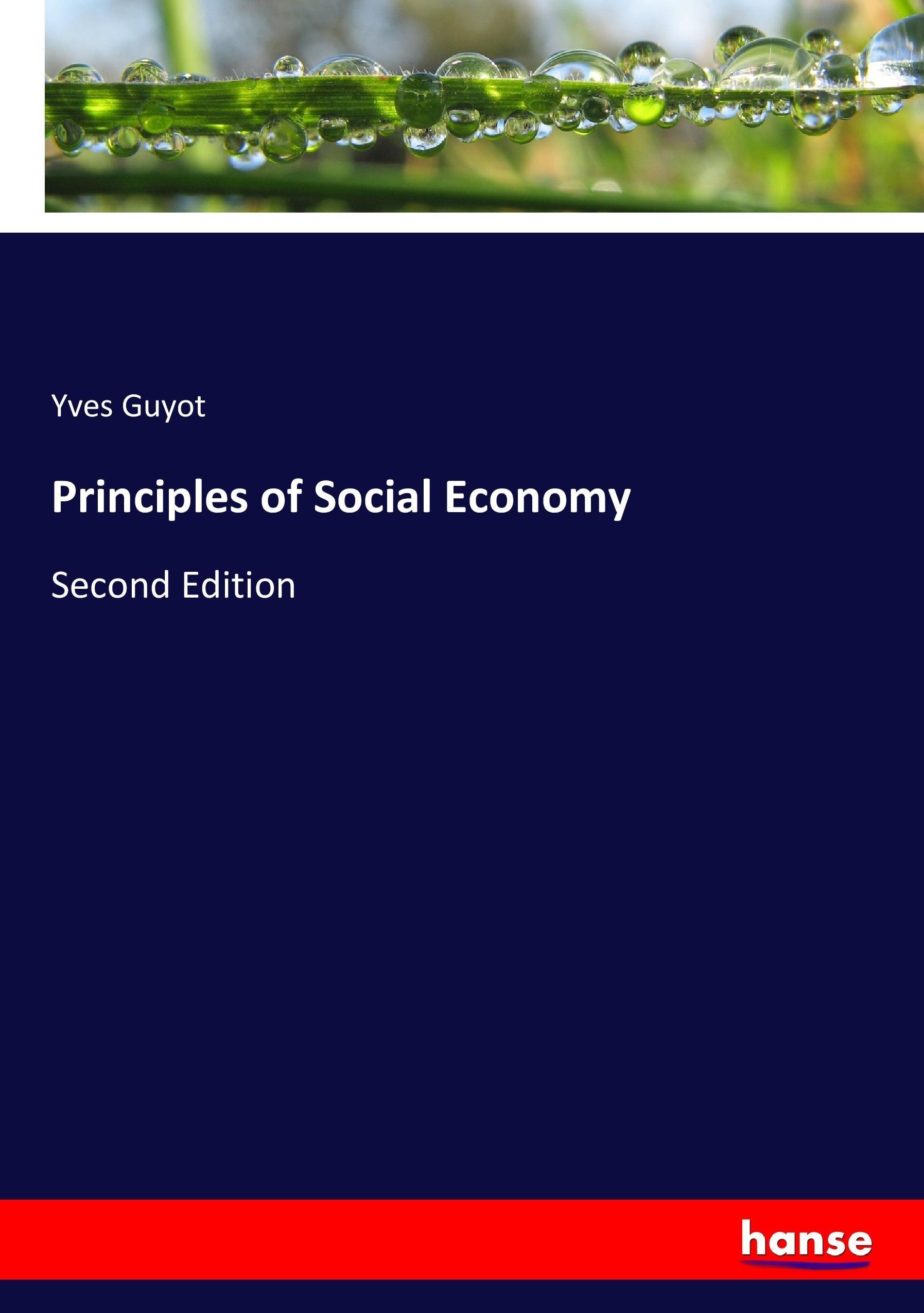 Principles of Social Economy