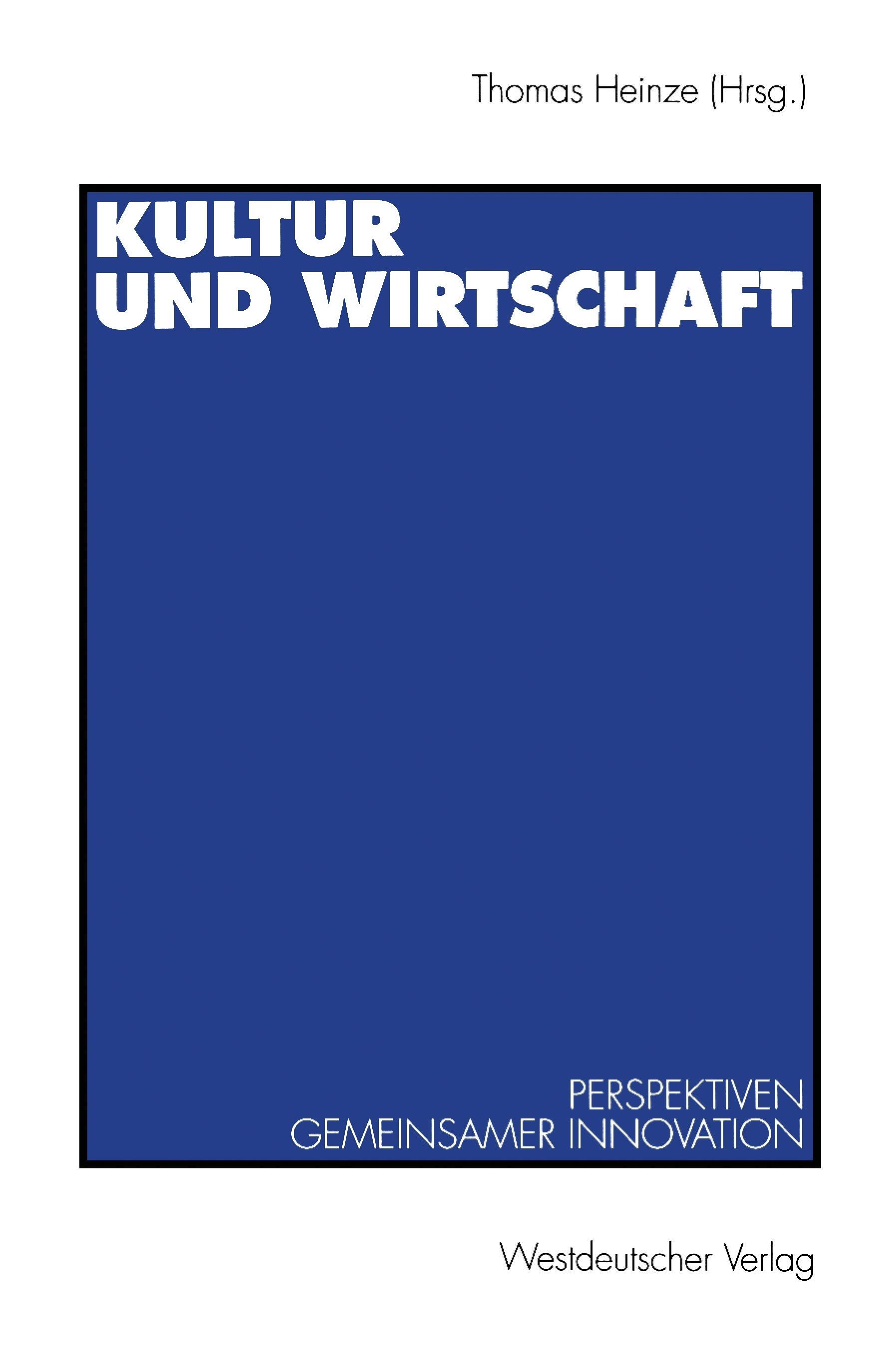 Kultur und Wirtschaft