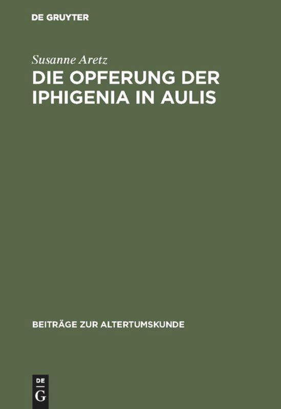 Die Opferung der Iphigenia in Aulis