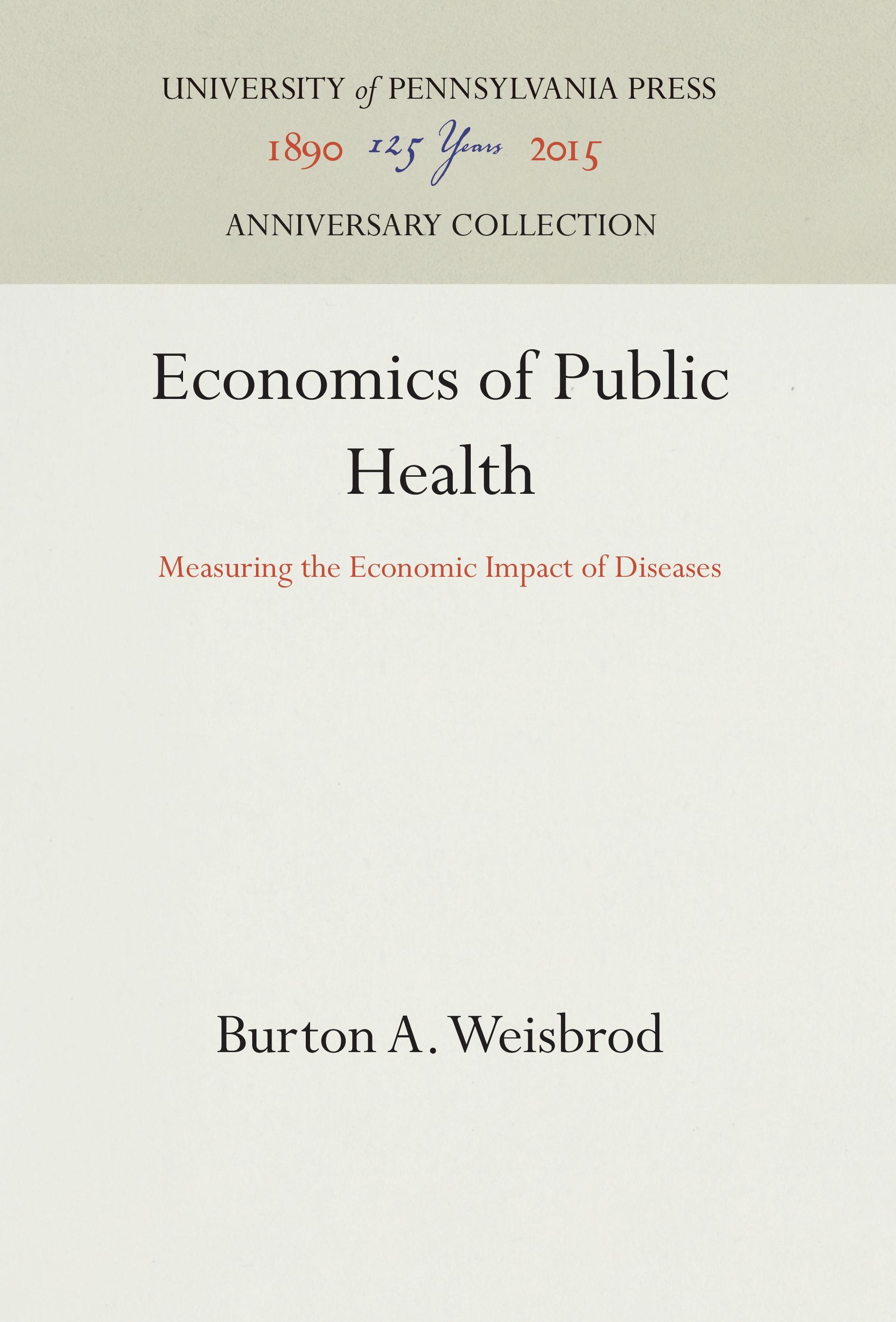 Economics of Public Health