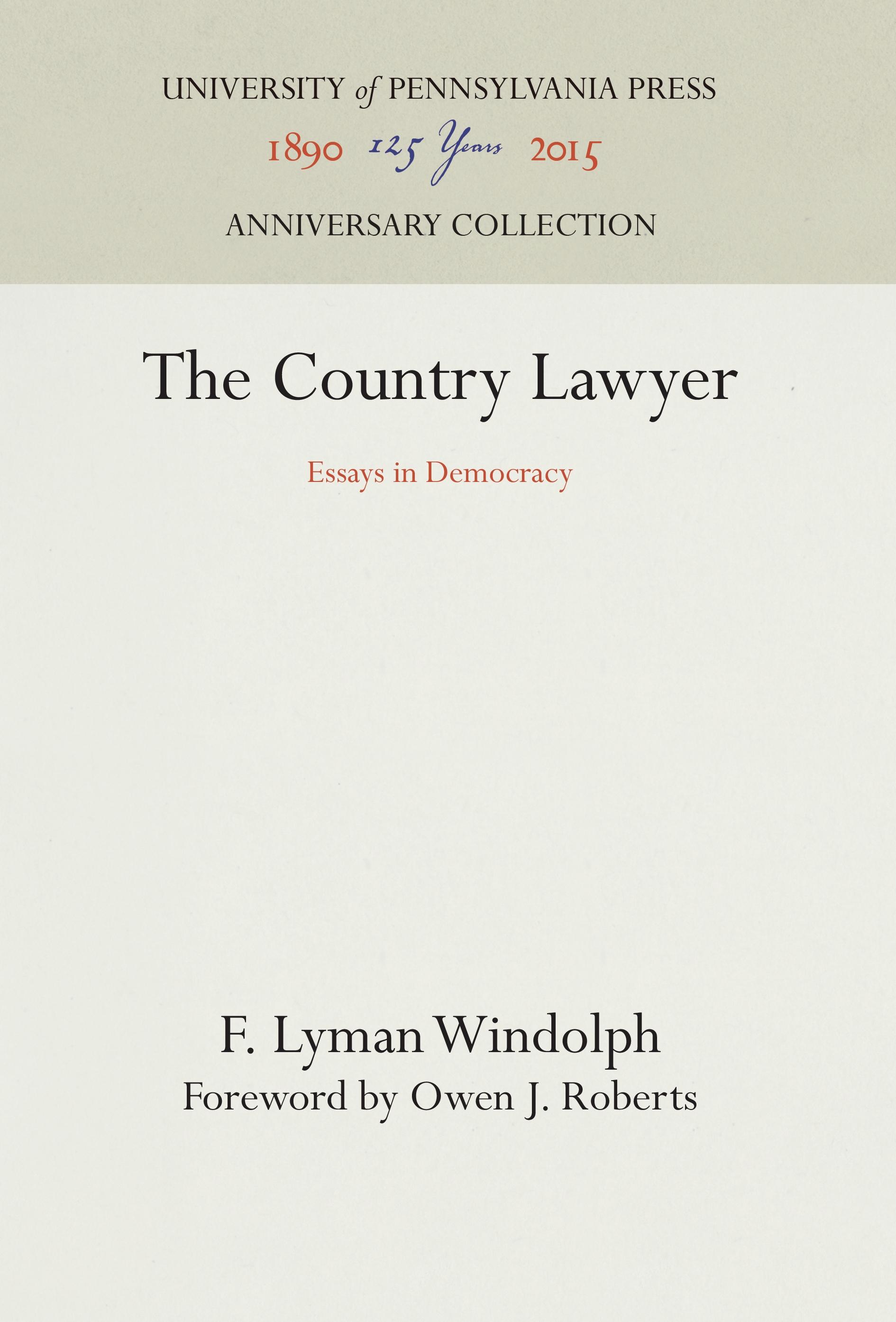 The Country Lawyer