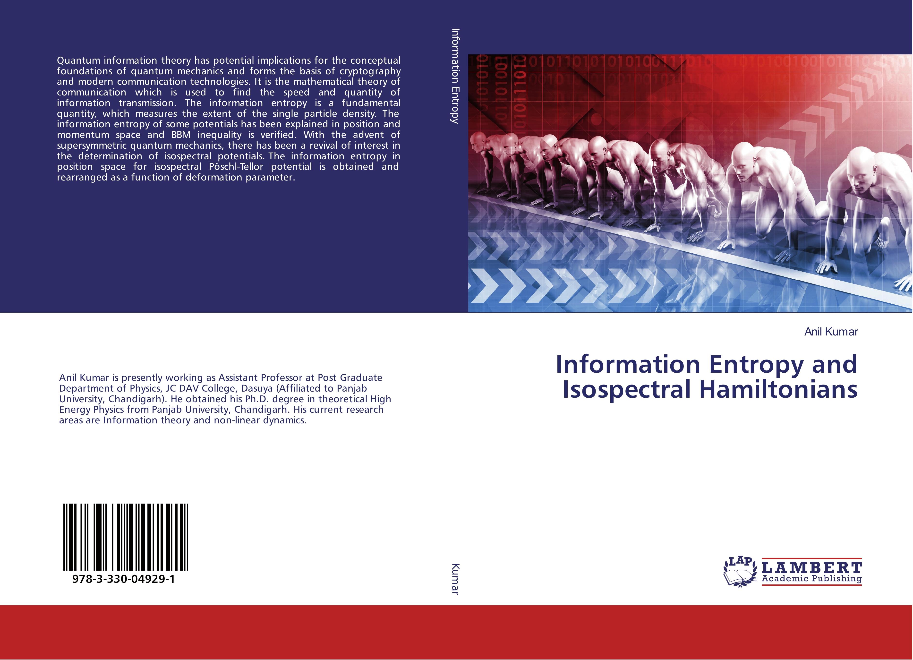 Information Entropy and Isospectral Hamiltonians