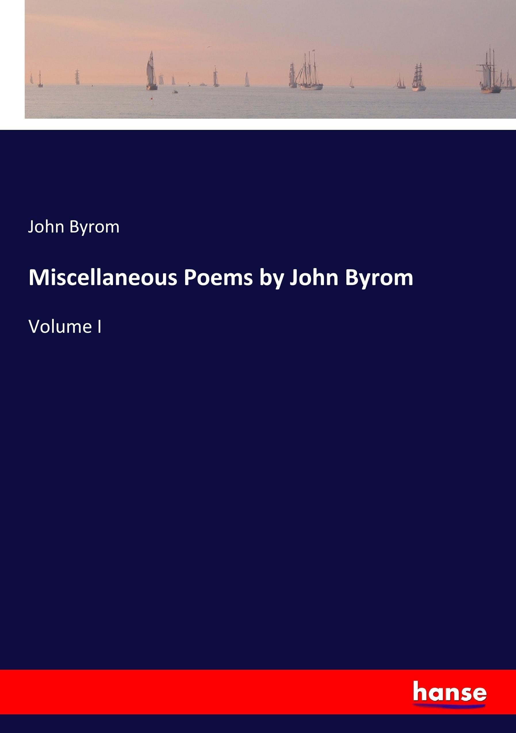 Miscellaneous Poems by John Byrom