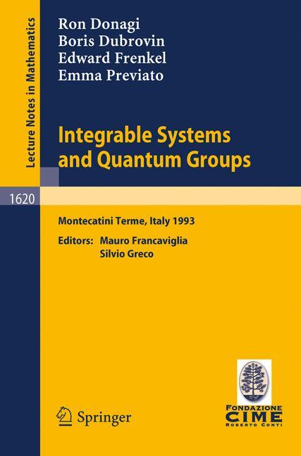 Integrable Systems and Quantum Groups