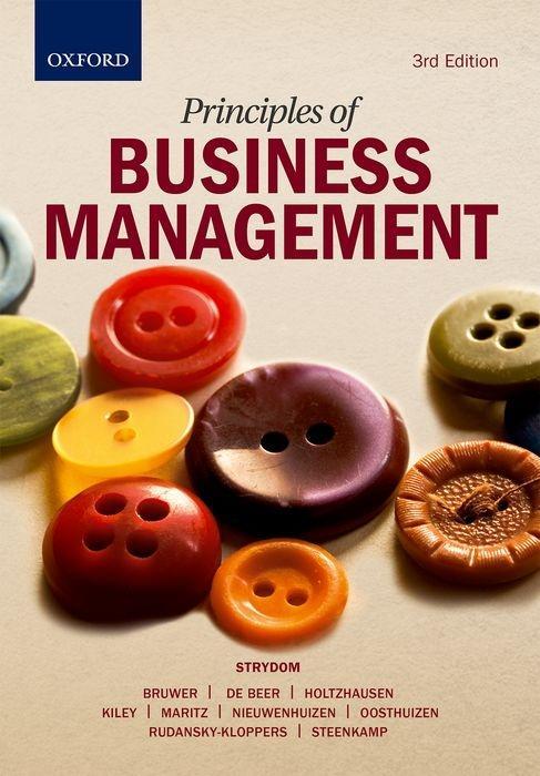 Principles of Business Management