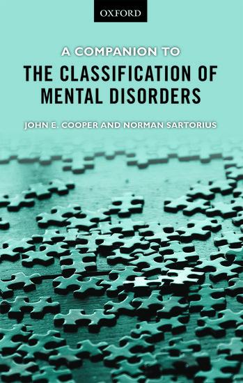 A Companion to the Classification of Mental Disorders